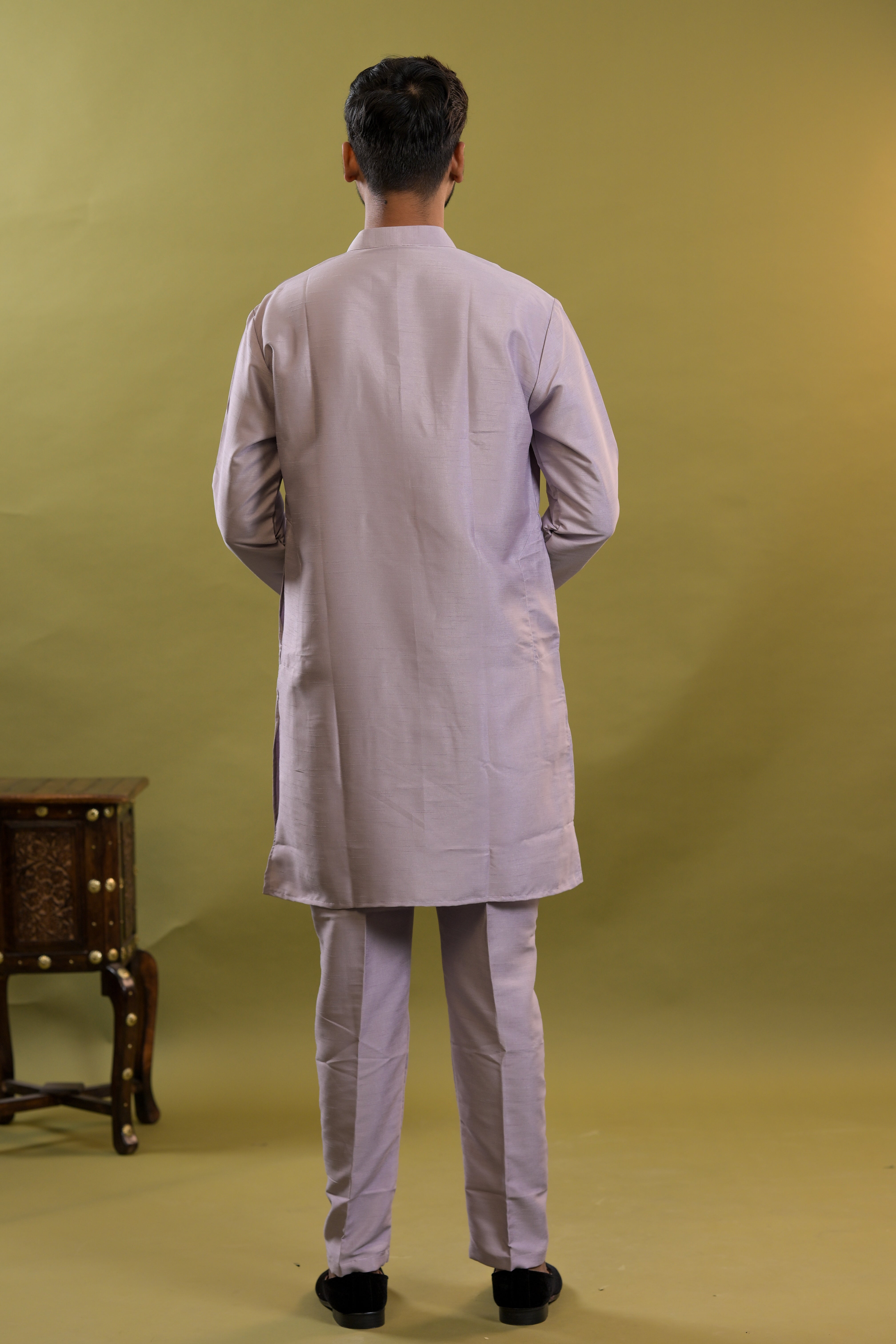 Silk Mens Kurta & Pants Set | Festive Outfit for men | Co-ord set for men | kurta for groom or groomsmen