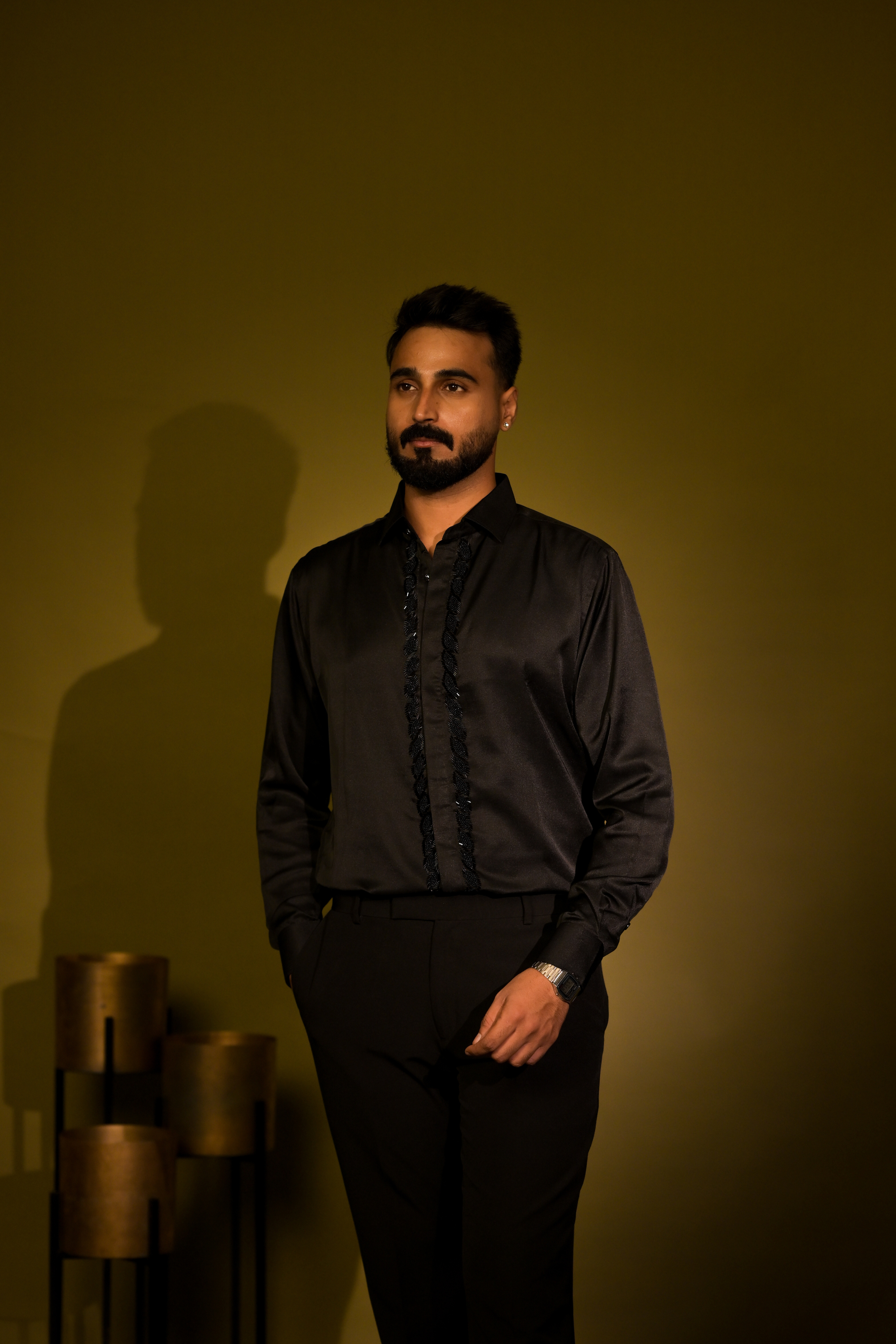 Handwork shirts for men | party wear shirts | black shirts for men