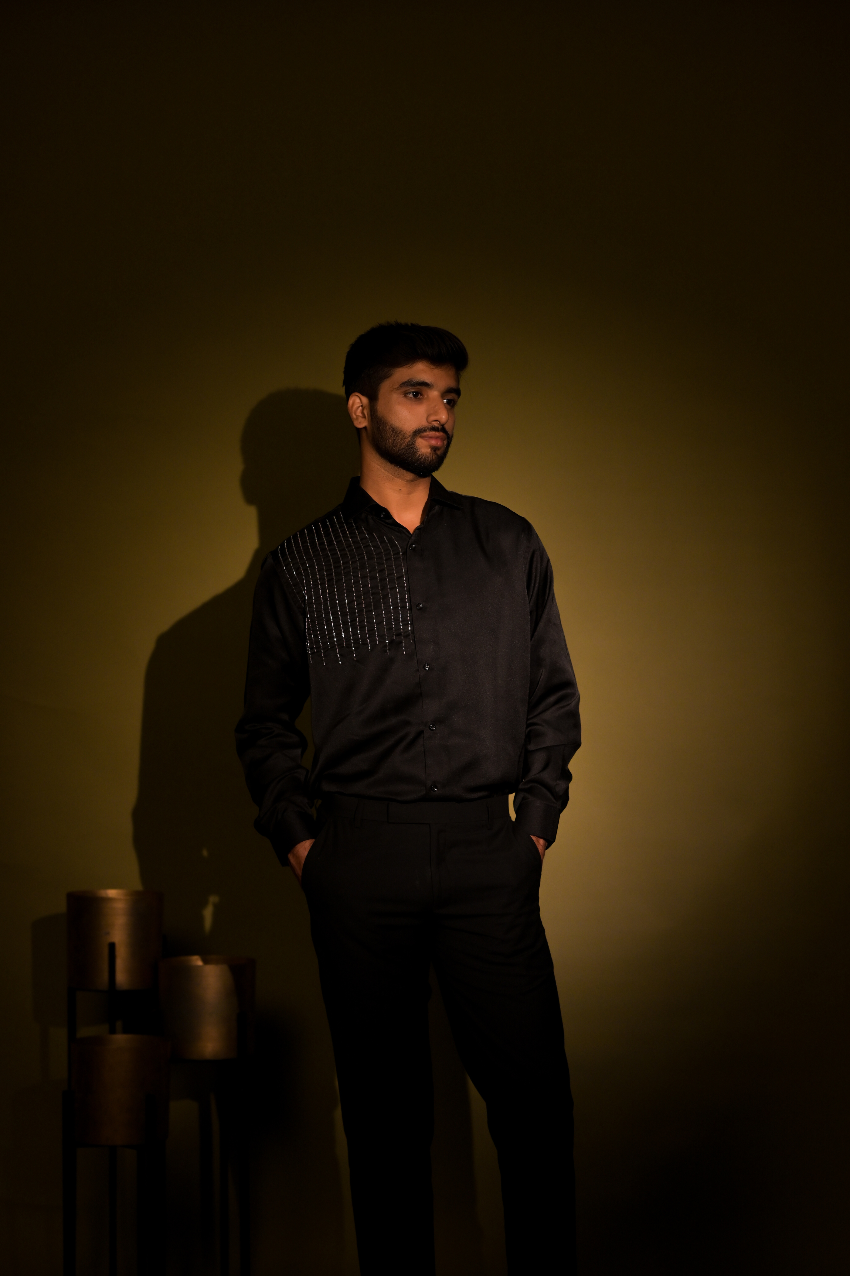 Handwork shirts for men | party wear shirts | black shirts for men