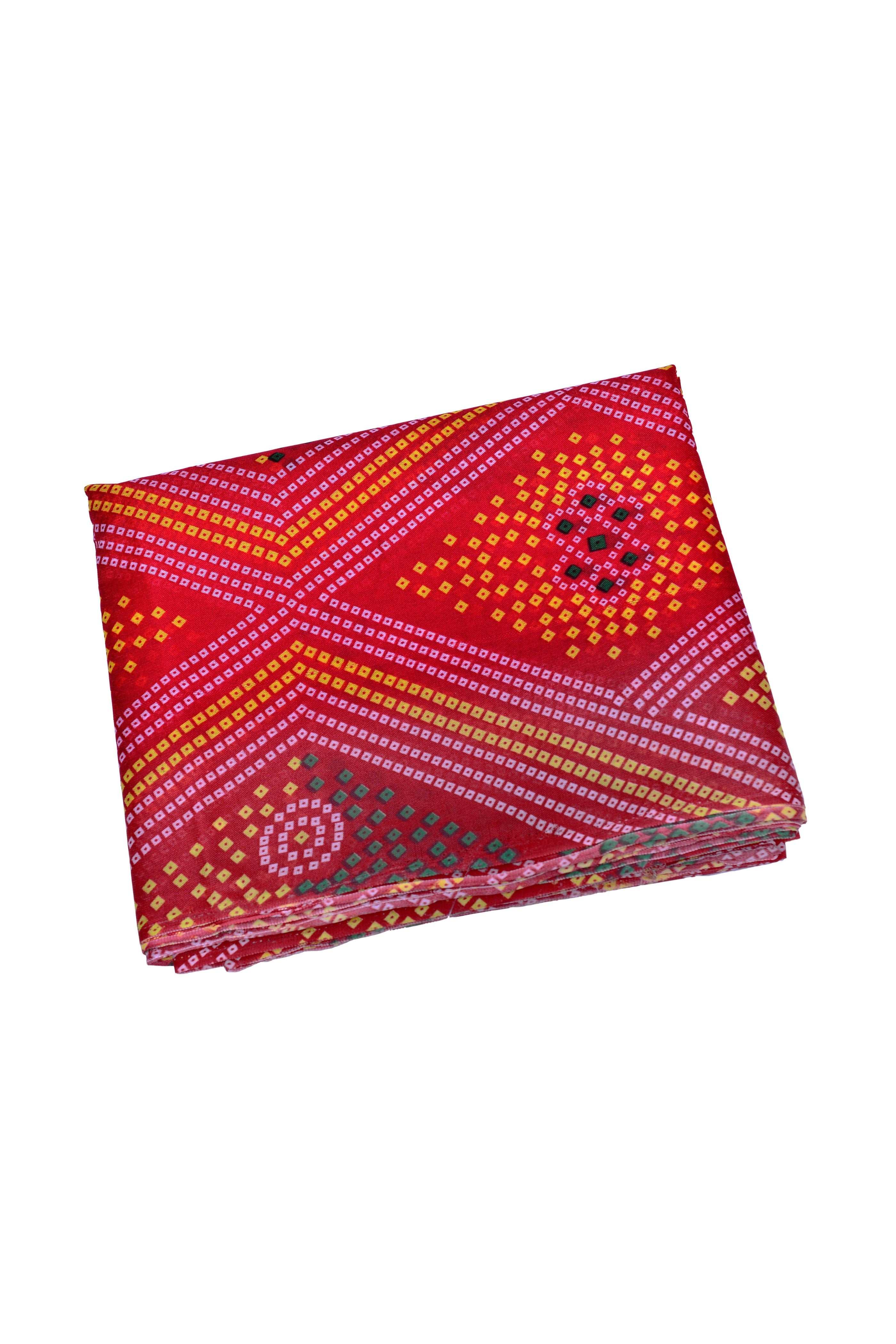 Traditional Stitched Fabric Colourful Bandhani  Print Cotton Safa/ Turban/ Pheta/pagri   Pheta (Turban Safa) For Men For Wedding/marriage And Traditional Function