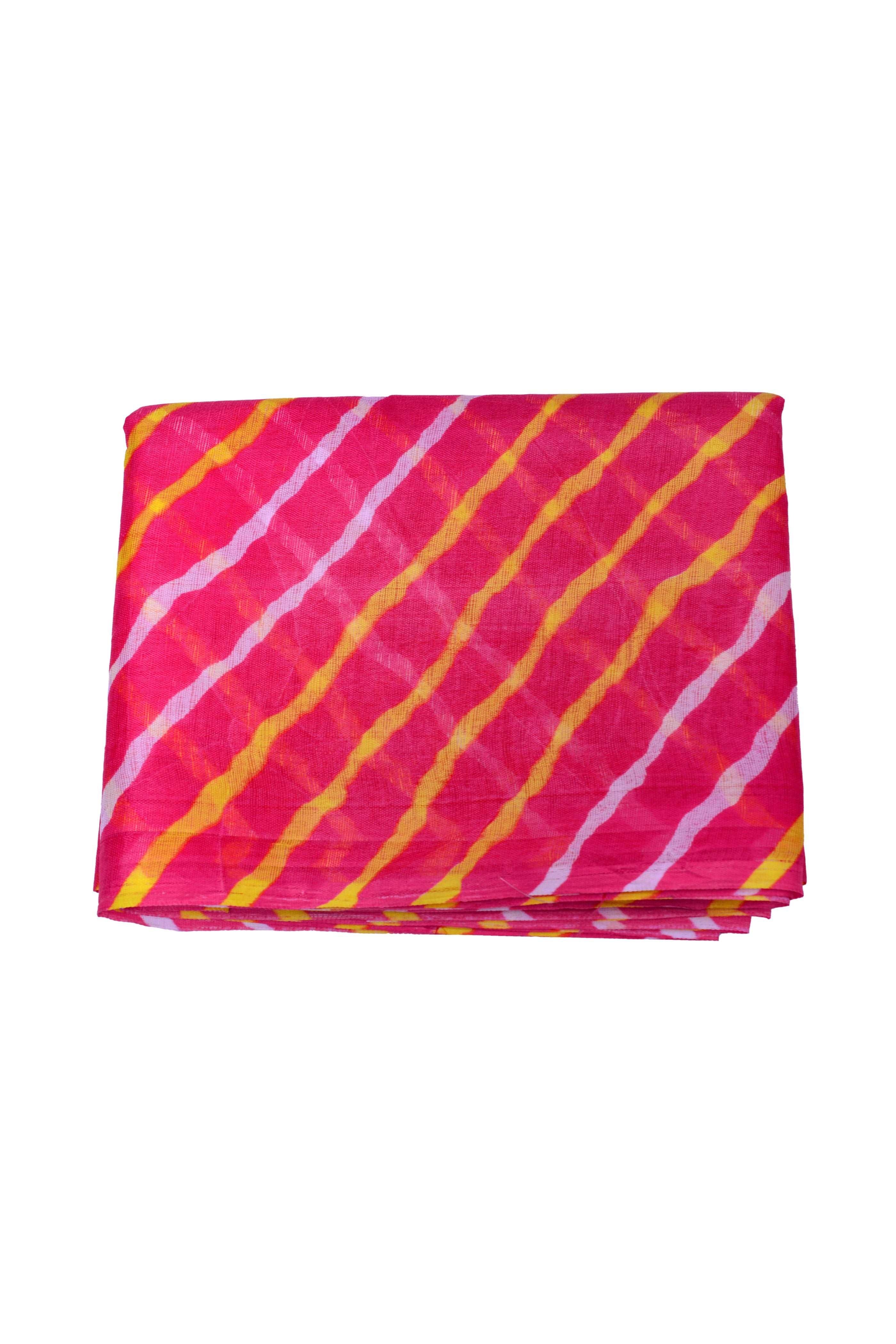 Traditional Readymade Fabric Lehriya Striped Print Cotton Safa/ Turban/ Pheta/pagri   Pheta (Turban Safa) For Men For Wedding/marriage And Traditional Function