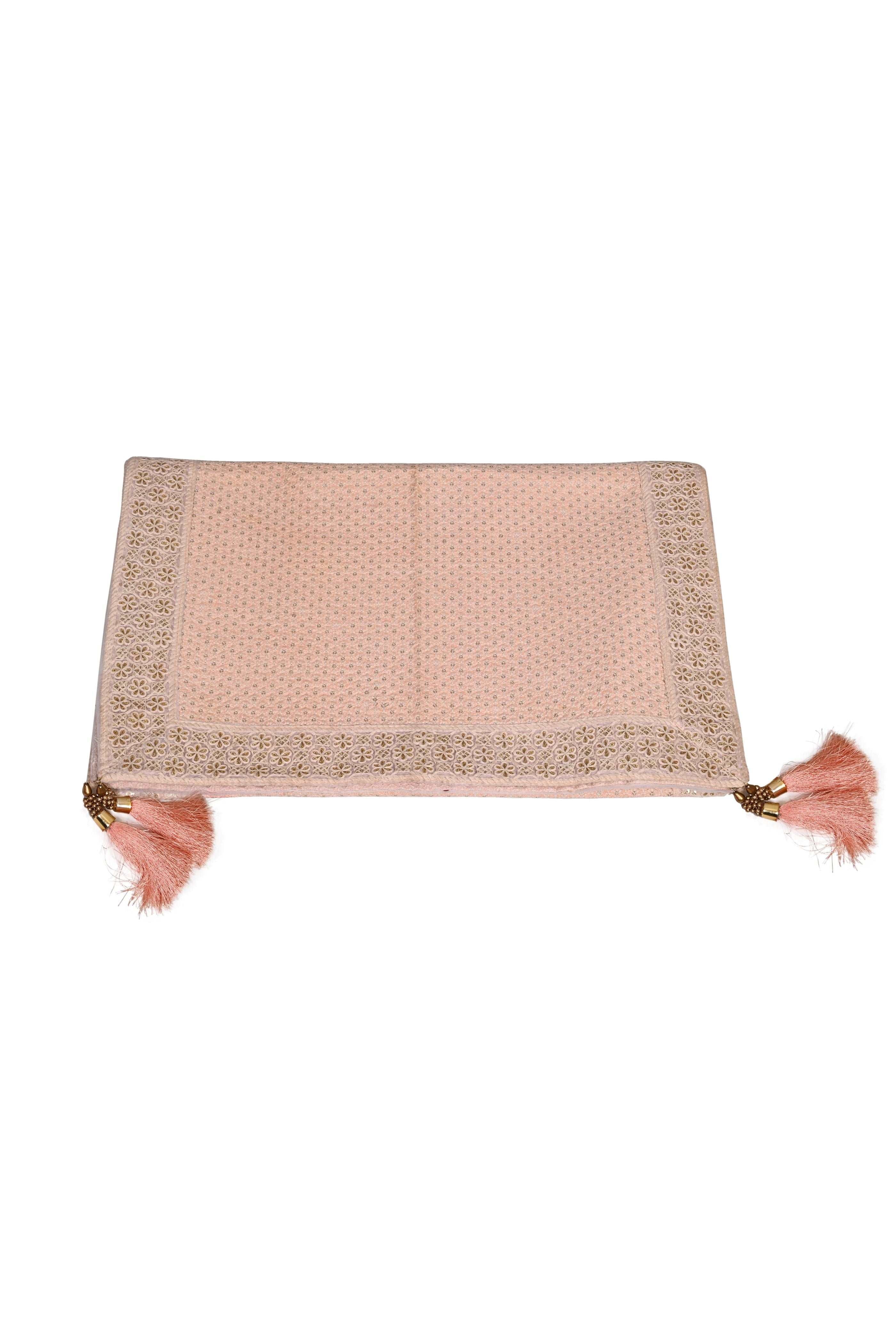 Peach Chikankari Stitched Handwork Border Safa/turban/pagri/pheta   Pheta (Turban Safa) And Dupatta  For Men For Wedding/marriage And Traditional Function