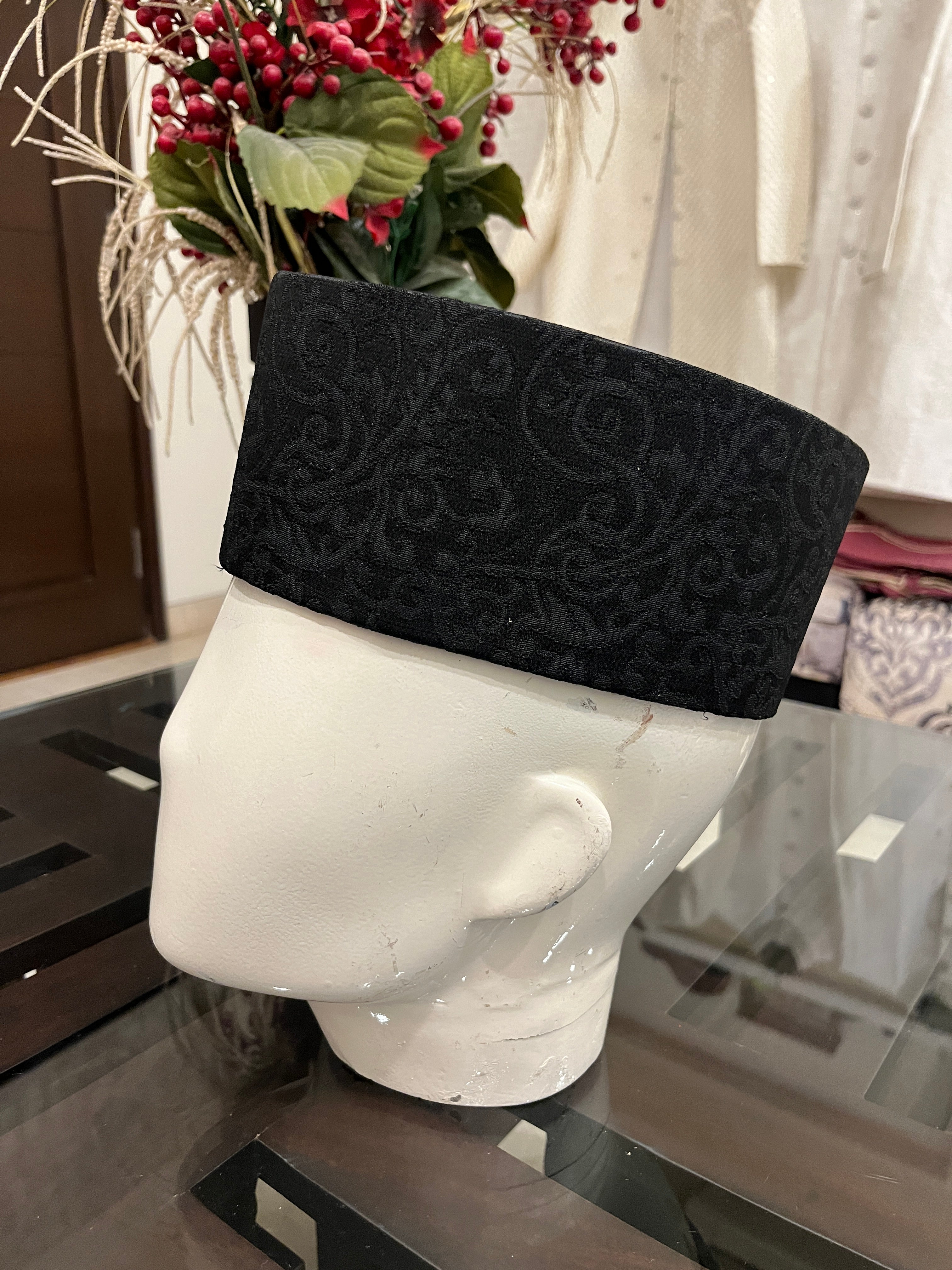 African Kente Kufi Hat, Kofi Hat, Ankara Cap, African Men Hat, Choir, Black History Month Men Accessory