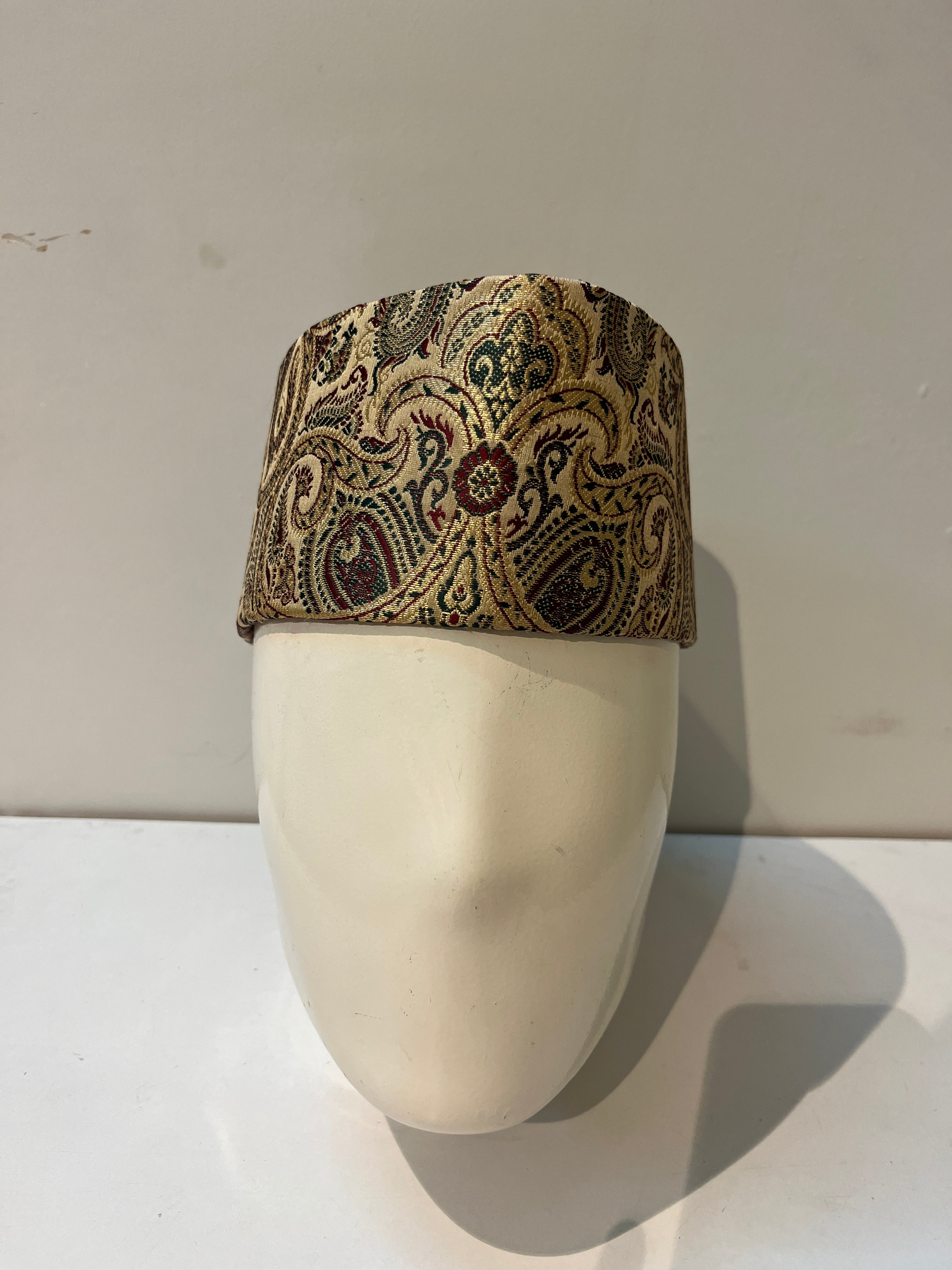 African Kente Kufi Hat, puja hat , Kofi Hat, Ankara Cap, African Men Hat, Choir, Black History Month Men Accessory