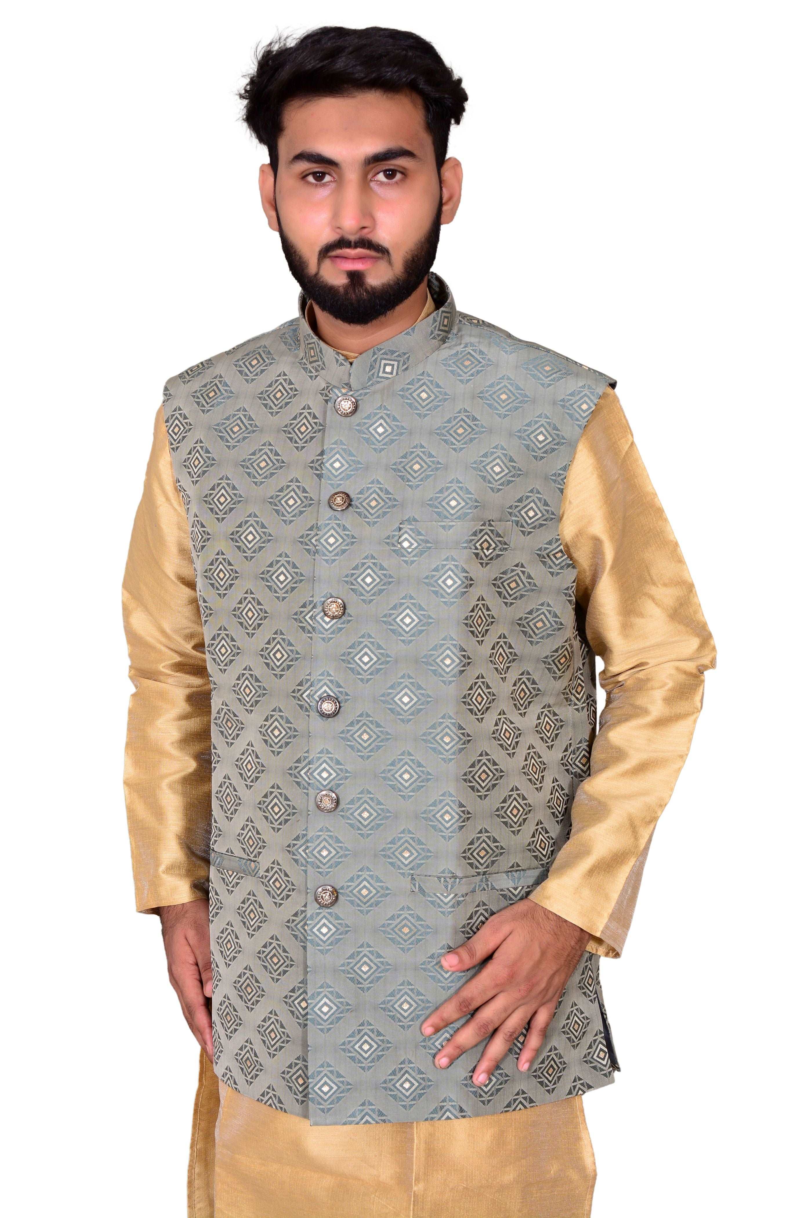 Mens Lightweight Nehru Jacket