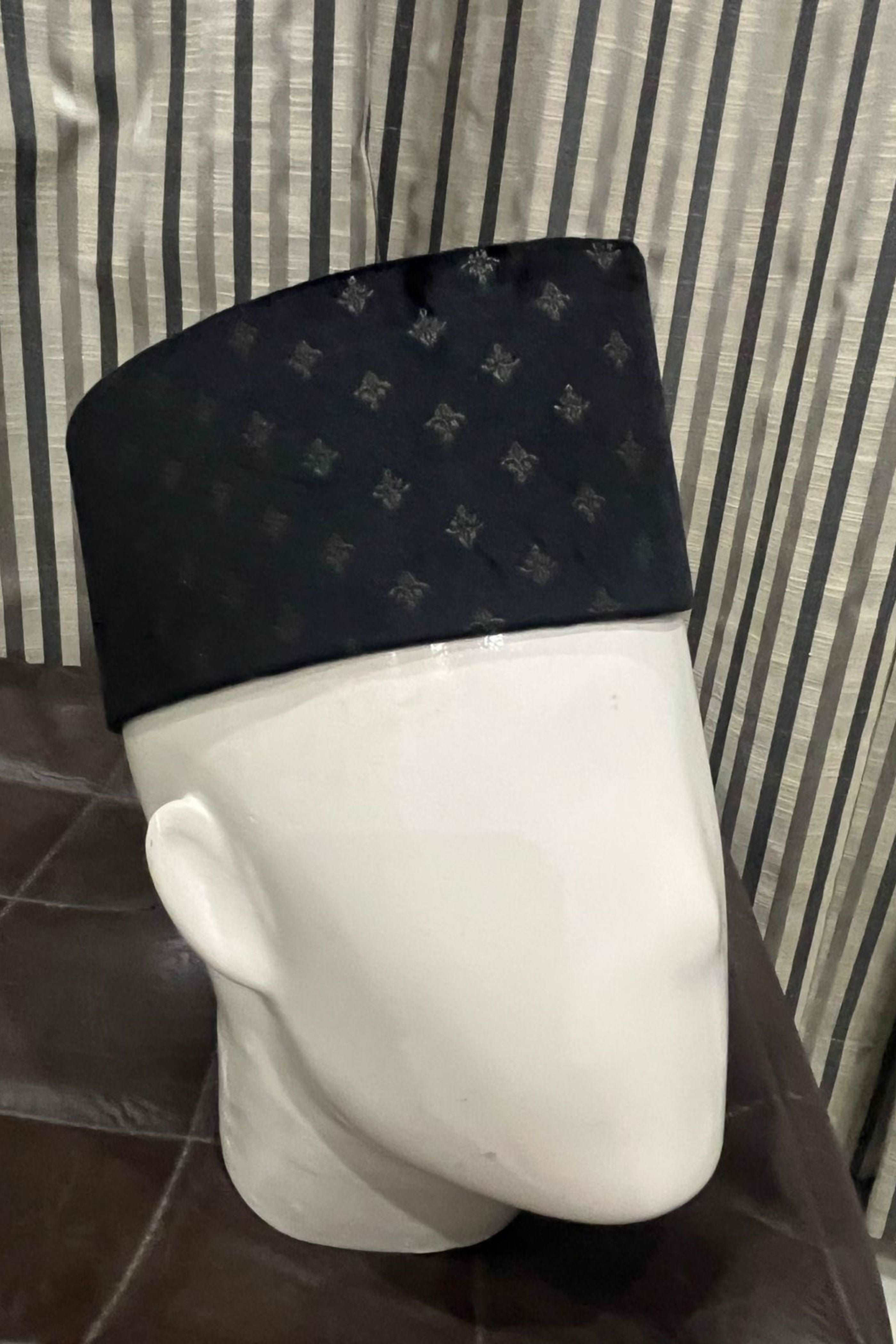 African Kente Kufi Hat, Kofi Hat, Ankara Cap, African Men Hat, Choir, Black History Month Men Accessory