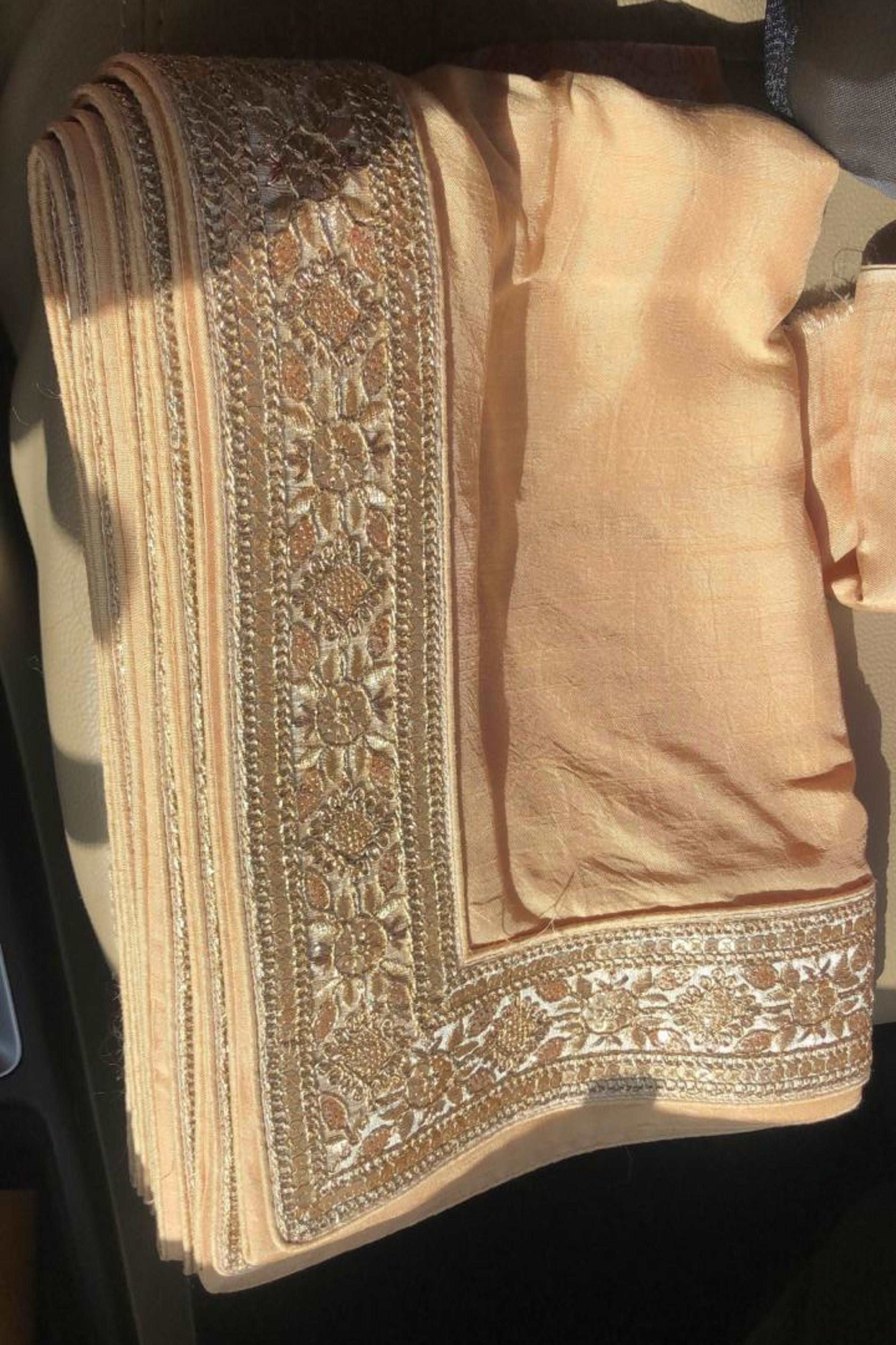 Silk Stole(Dupatta) For Sherwani For Wedding Purpose