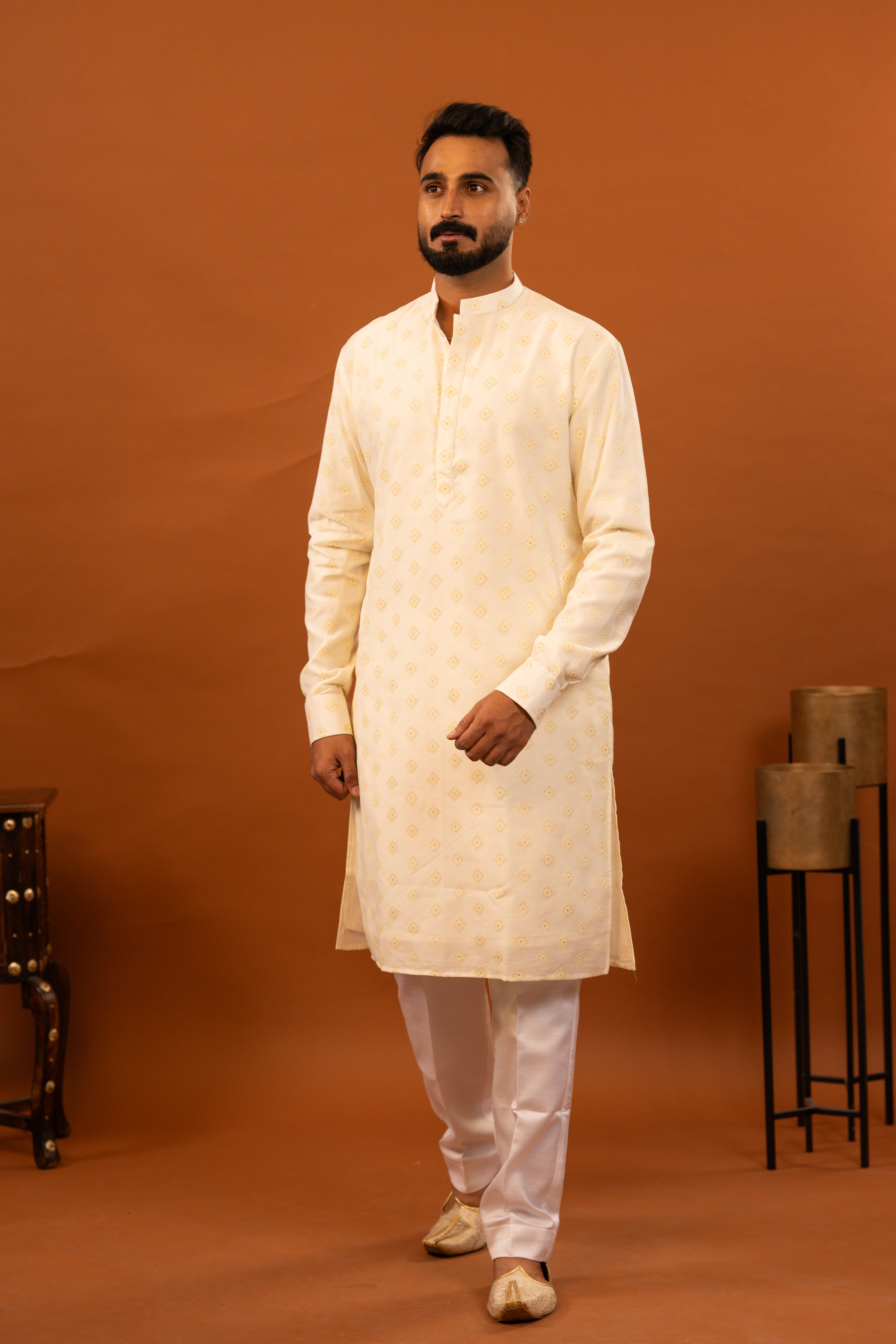 Mens Kurta & Pants Set | Festive Outfit for men | Wedding wear for men | kurta for groom or groomsmen