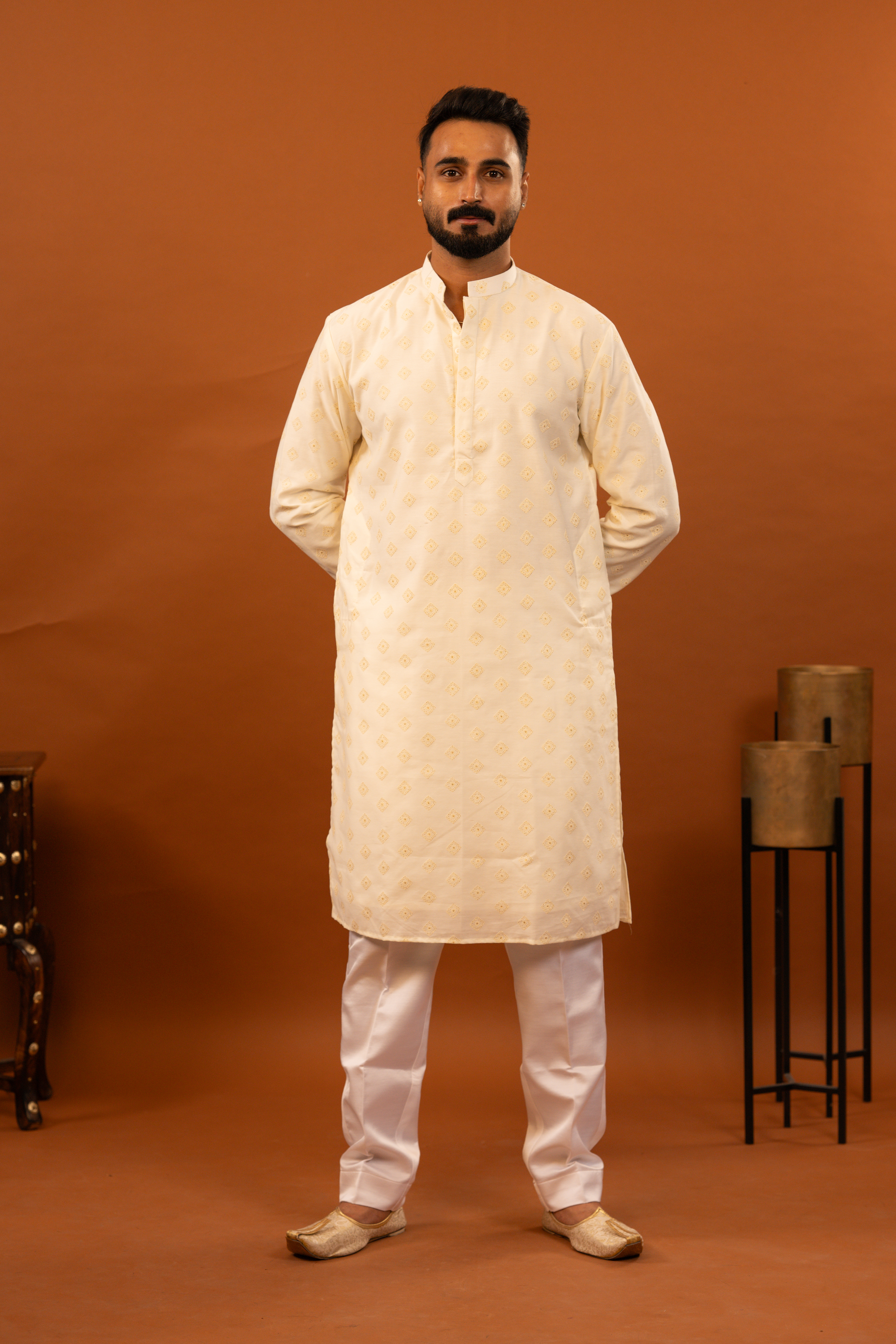 Mens Kurta & Pants Set | Festive Outfit for men | Wedding wear for men | kurta for groom or groomsmen