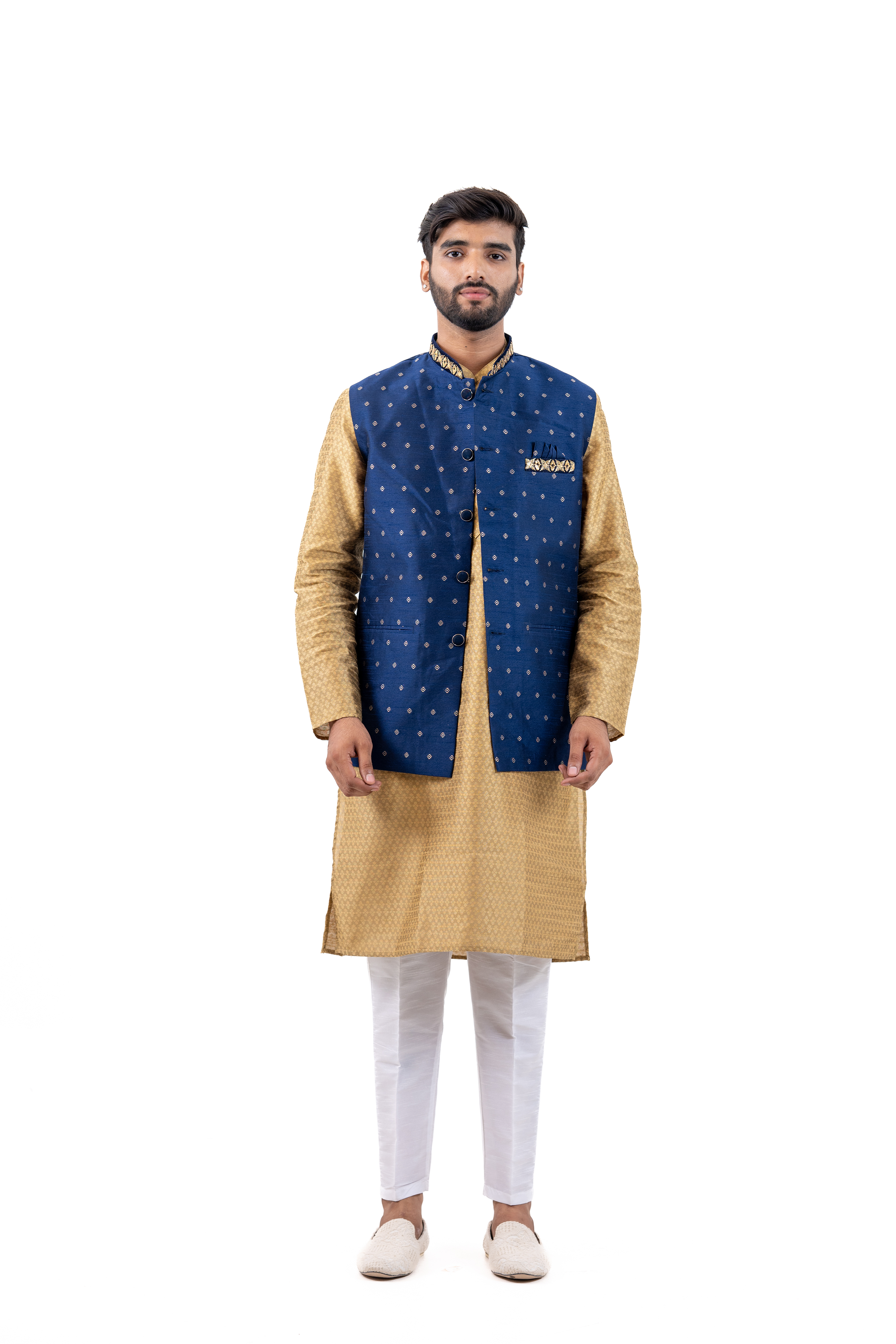HandWork Nehru Jacket For Men | Modi Jacket | Jodhpuri jacket | Wedding jacket for men | Groom or Groomsmen outfit | Festive outfit for men
