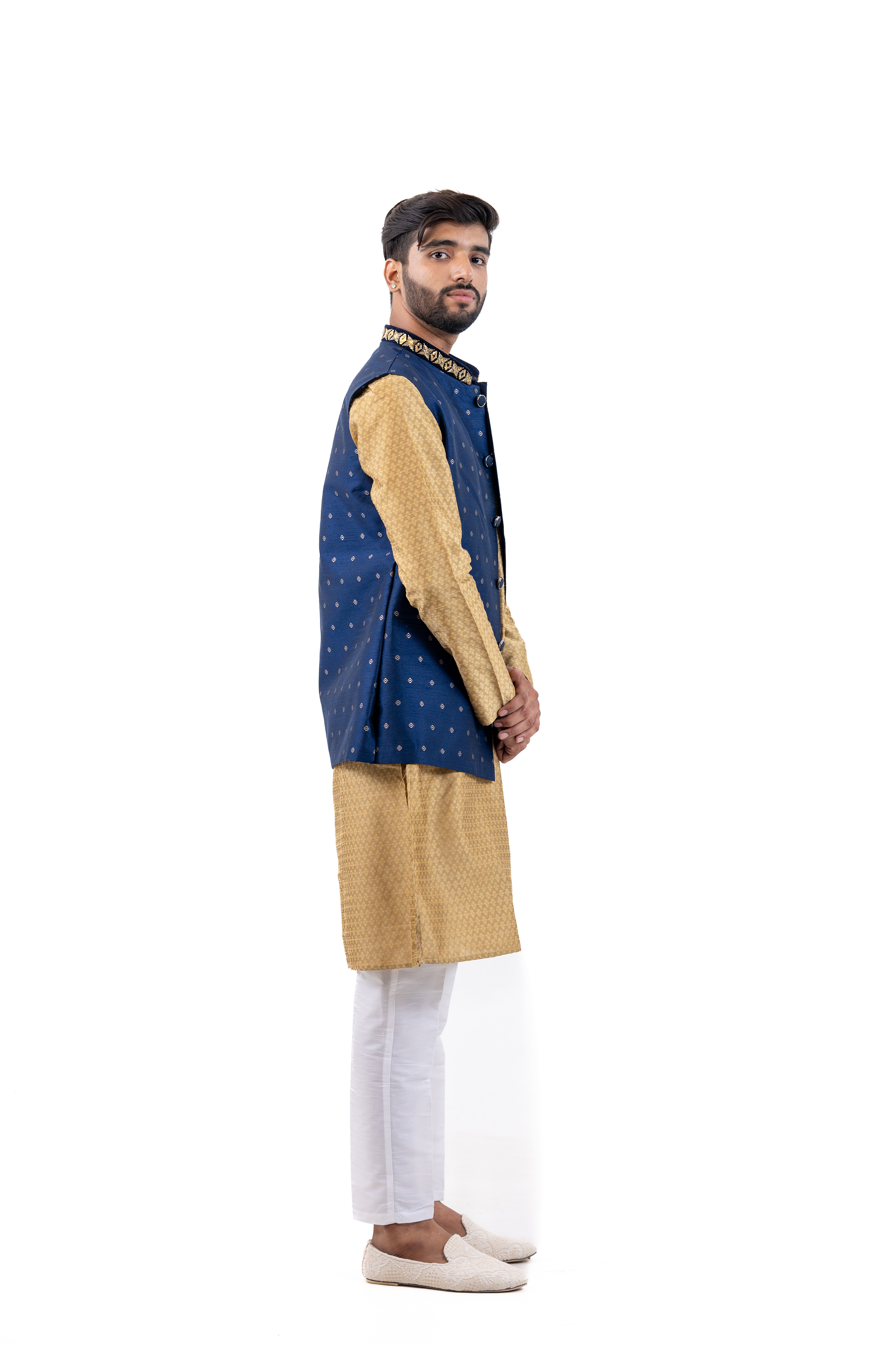 HandWork Nehru Jacket For Men | Modi Jacket | Jodhpuri jacket | Wedding jacket for men | Groom or Groomsmen outfit | Festive outfit for men