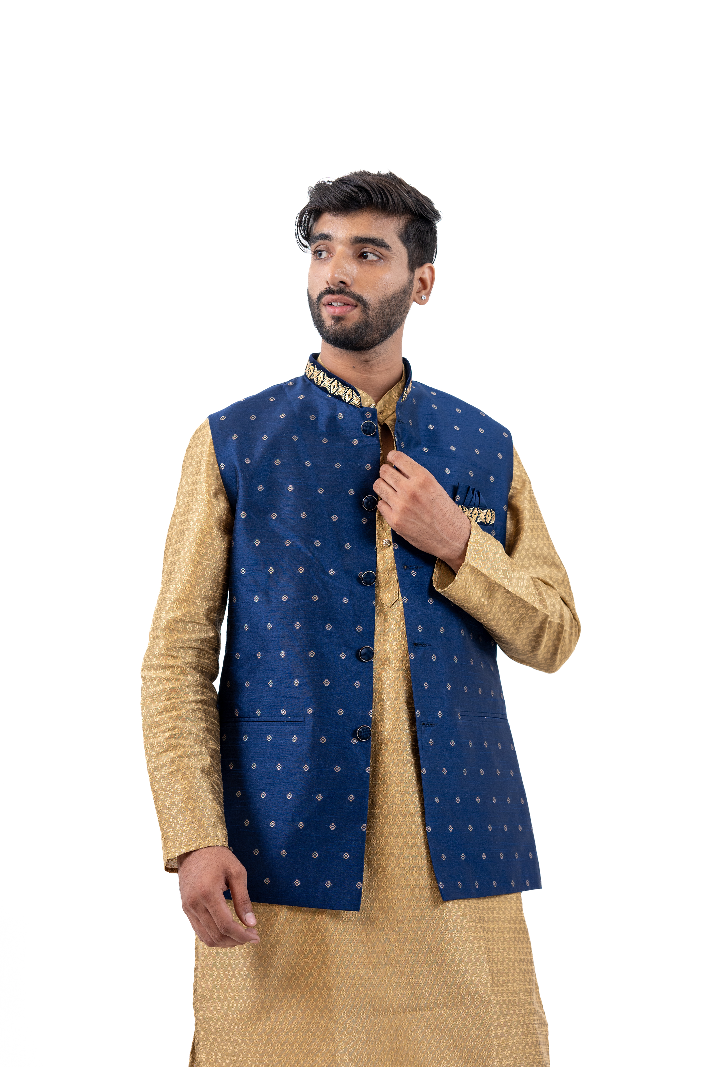 HandWork Nehru Jacket For Men | Modi Jacket | Jodhpuri jacket | Wedding jacket for men | Groom or Groomsmen outfit | Festive outfit for men
