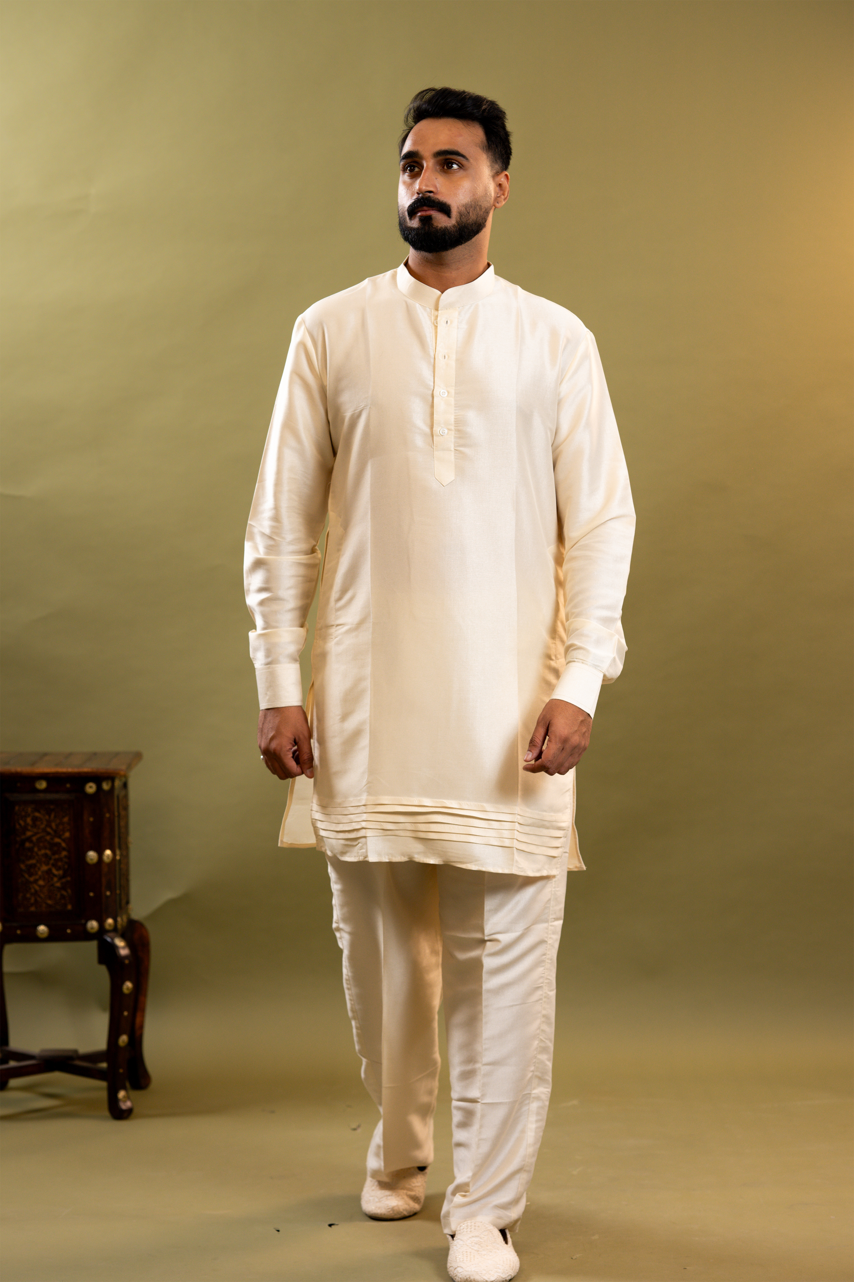 Handwork Nehru Jacket with kurta pyjama set For Men | Modi Jacket 3 piece set | Indian wedding wear outfits | waistcoat | kurta pant with jacket