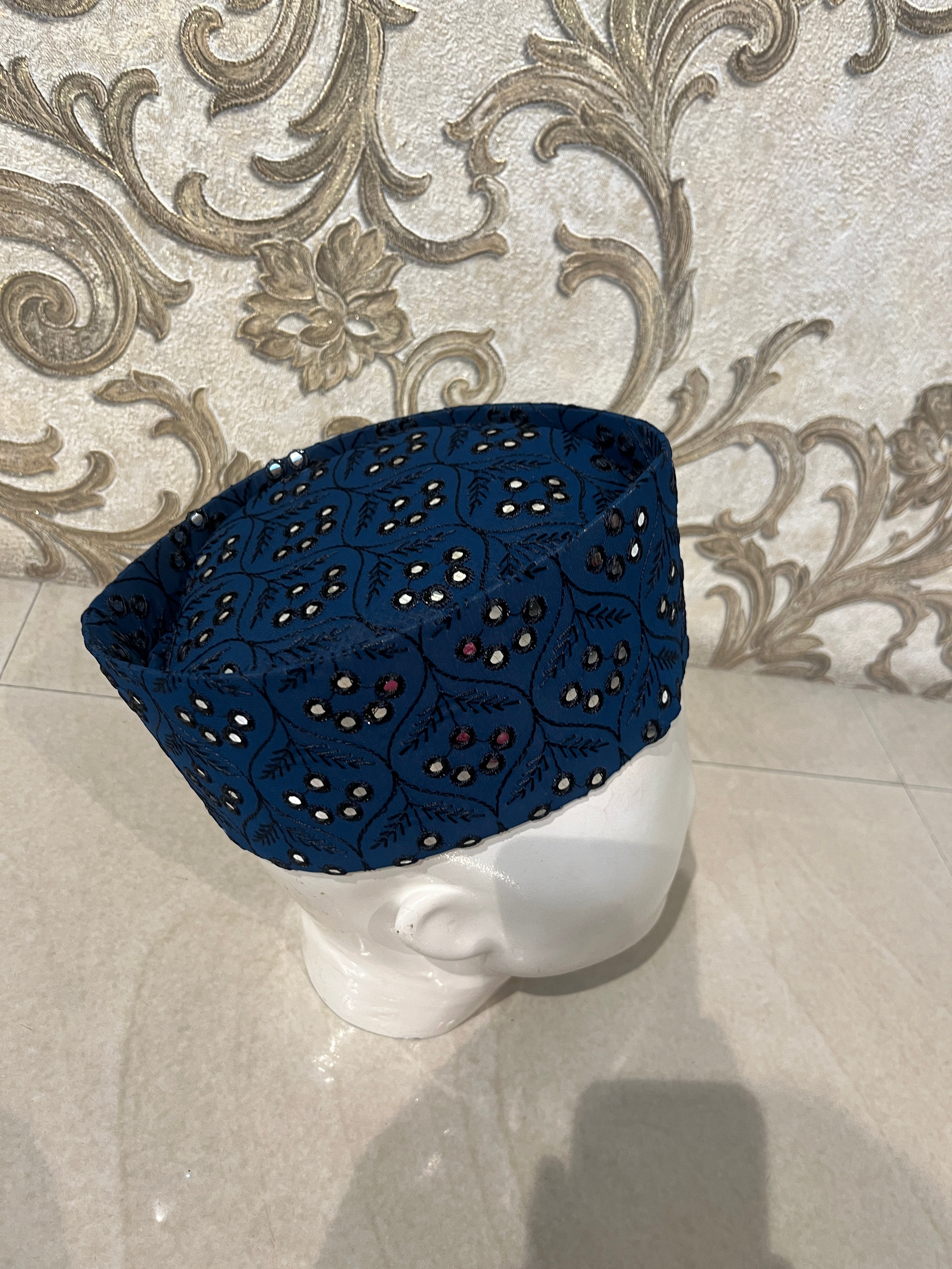 African Kente Kufi Hat, Kofi Hat, Ankara Cap, African Men Hat, Choir, Black History Month Men Accessory