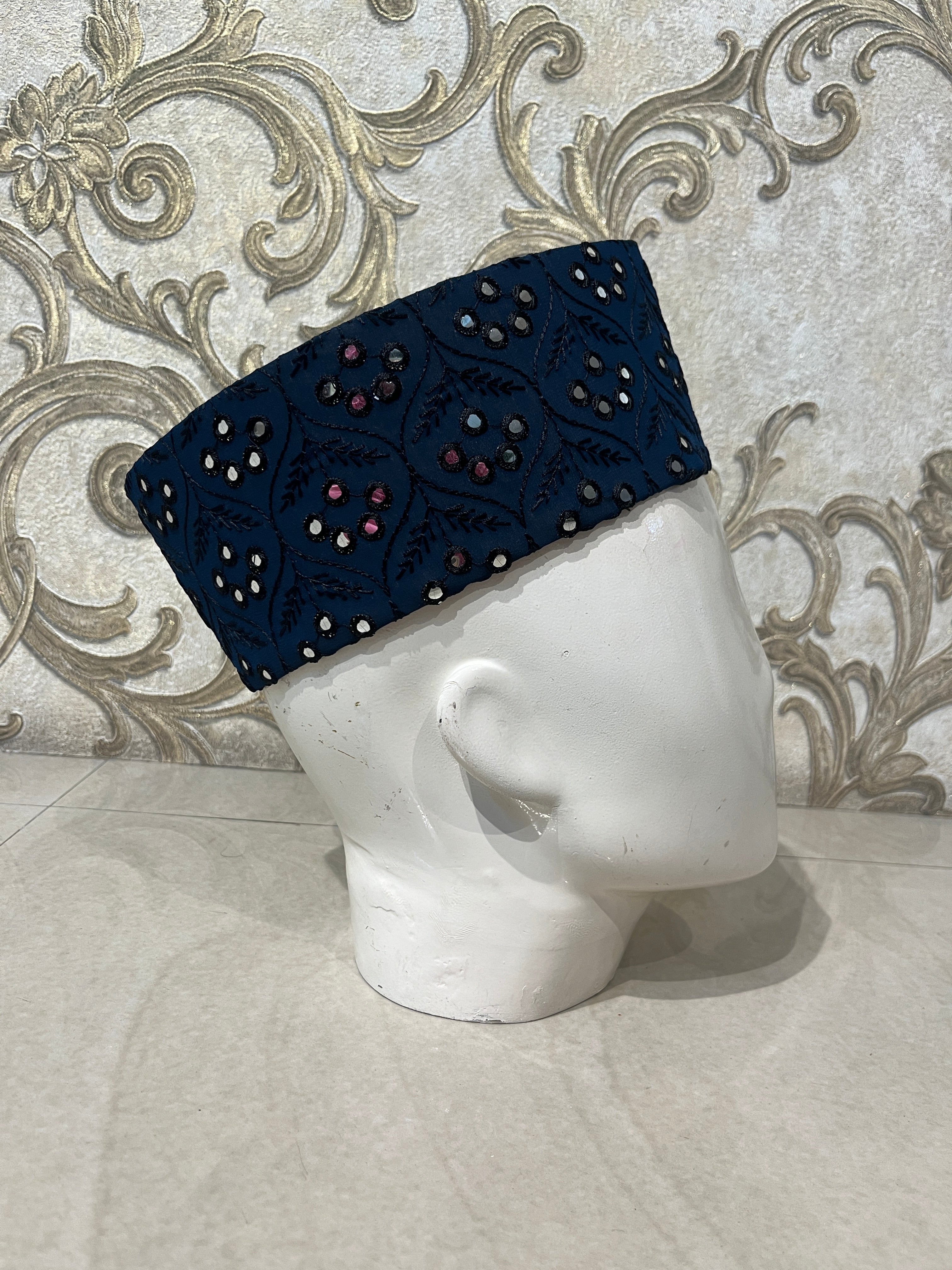 African Kente Kufi Hat, Kofi Hat, Ankara Cap, African Men Hat, Choir, Black History Month Men Accessory