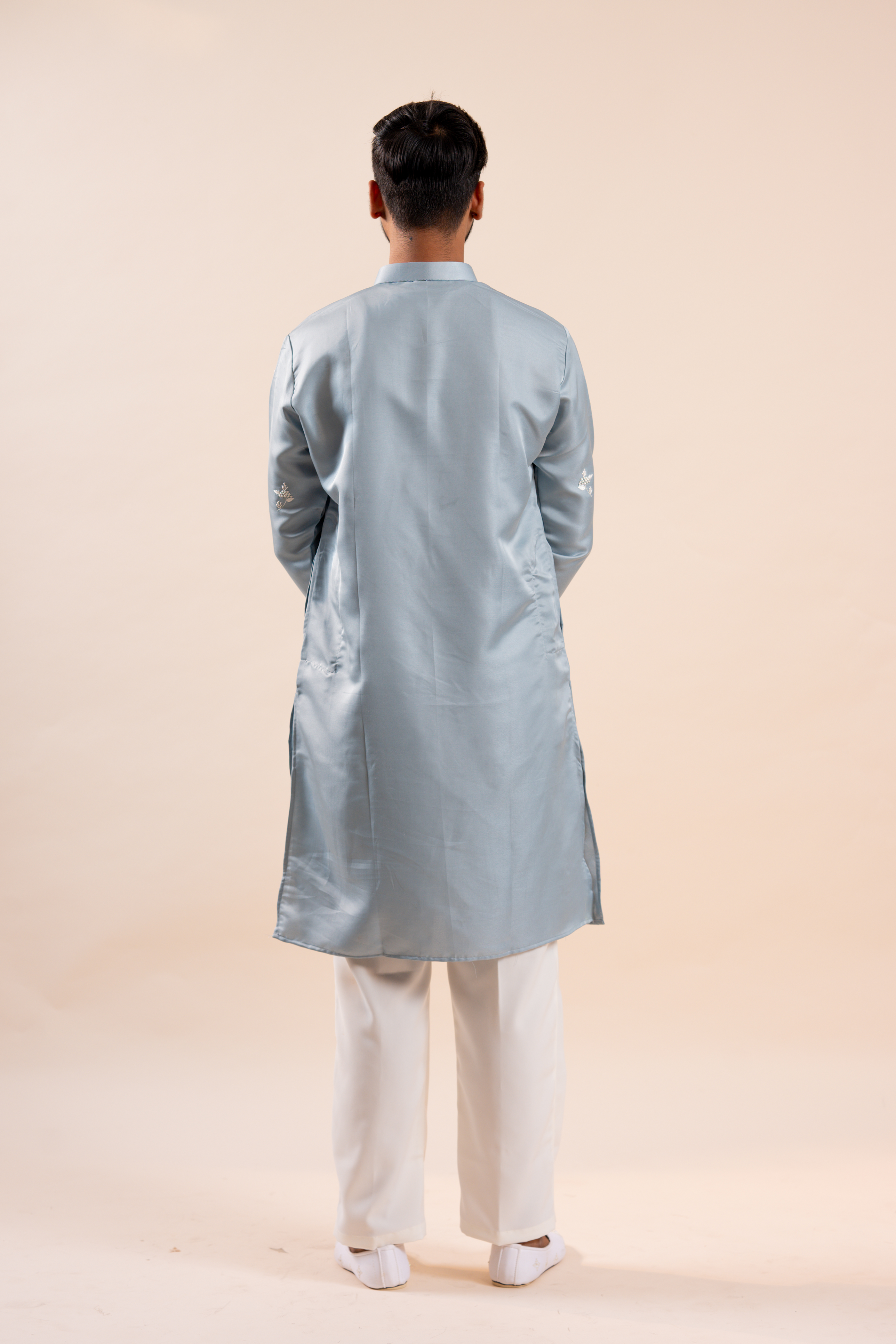 Handwork Thread Mens Kurta & Pants Set | Festive Outfit for men | Groom or Groomsmen outfit