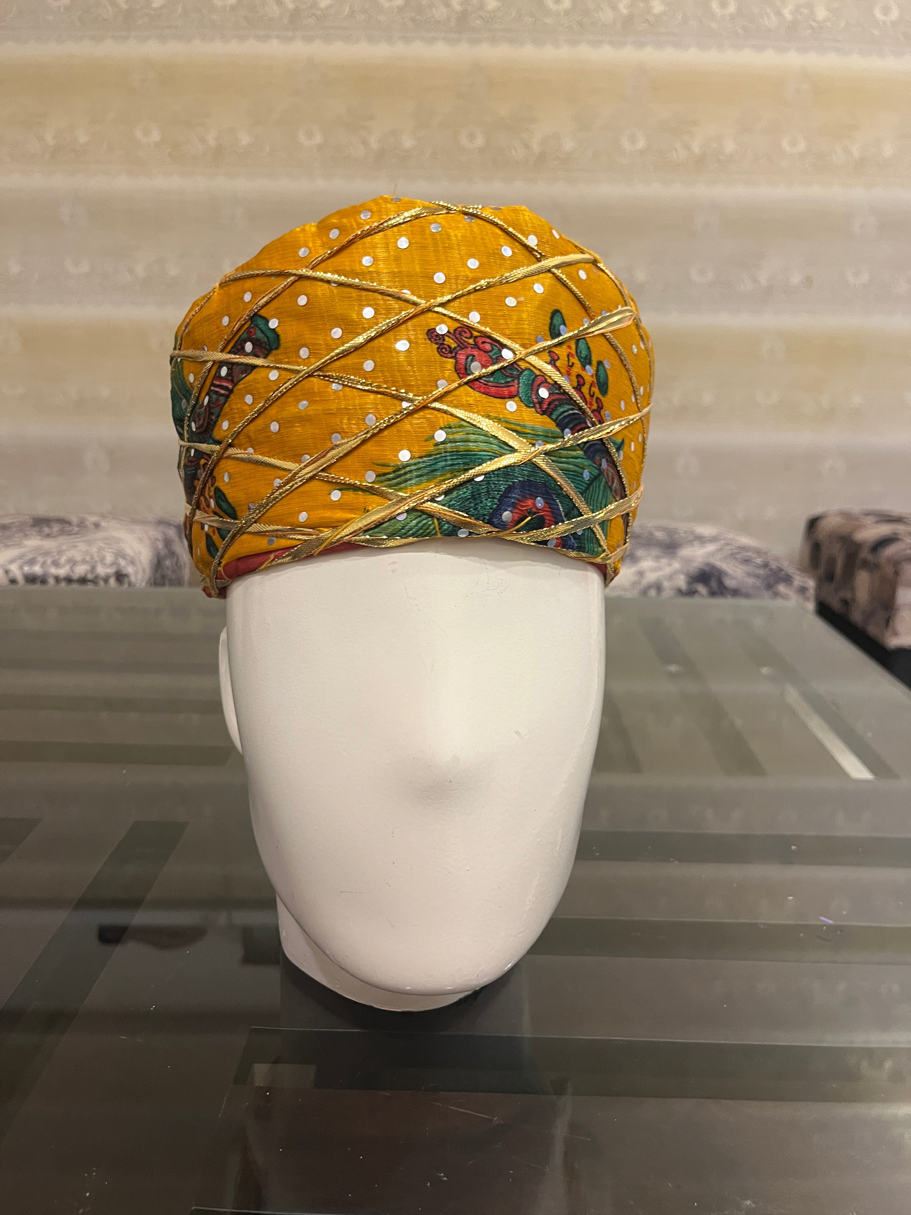Traditional Colourful  Safa/ Turban/ Pheta/pagri   Pheta free size