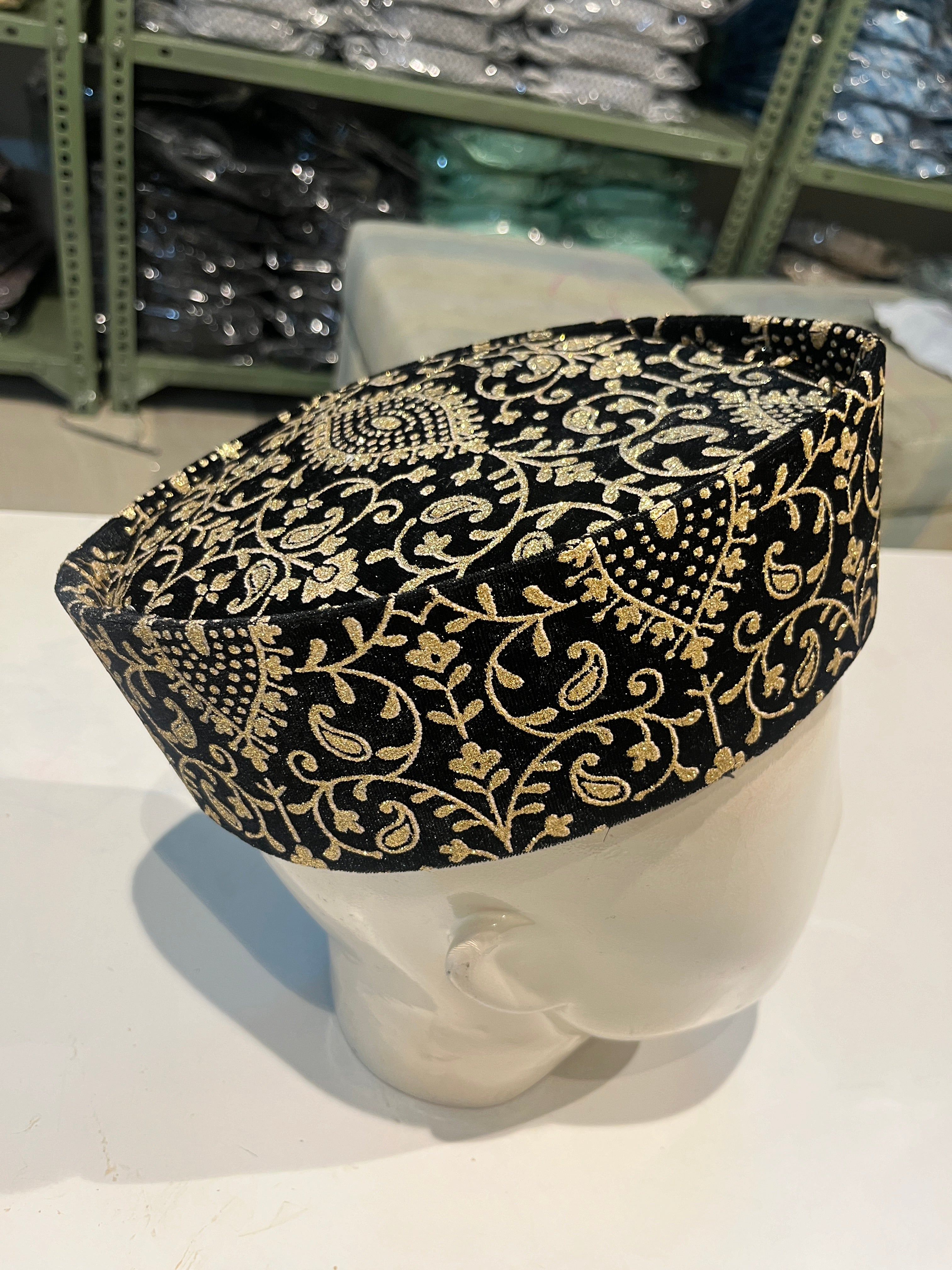 African Kente Kufi Hat, Kofi Hat, Ankara Cap, African Men Hat, Choir, White History Month Men Accessory