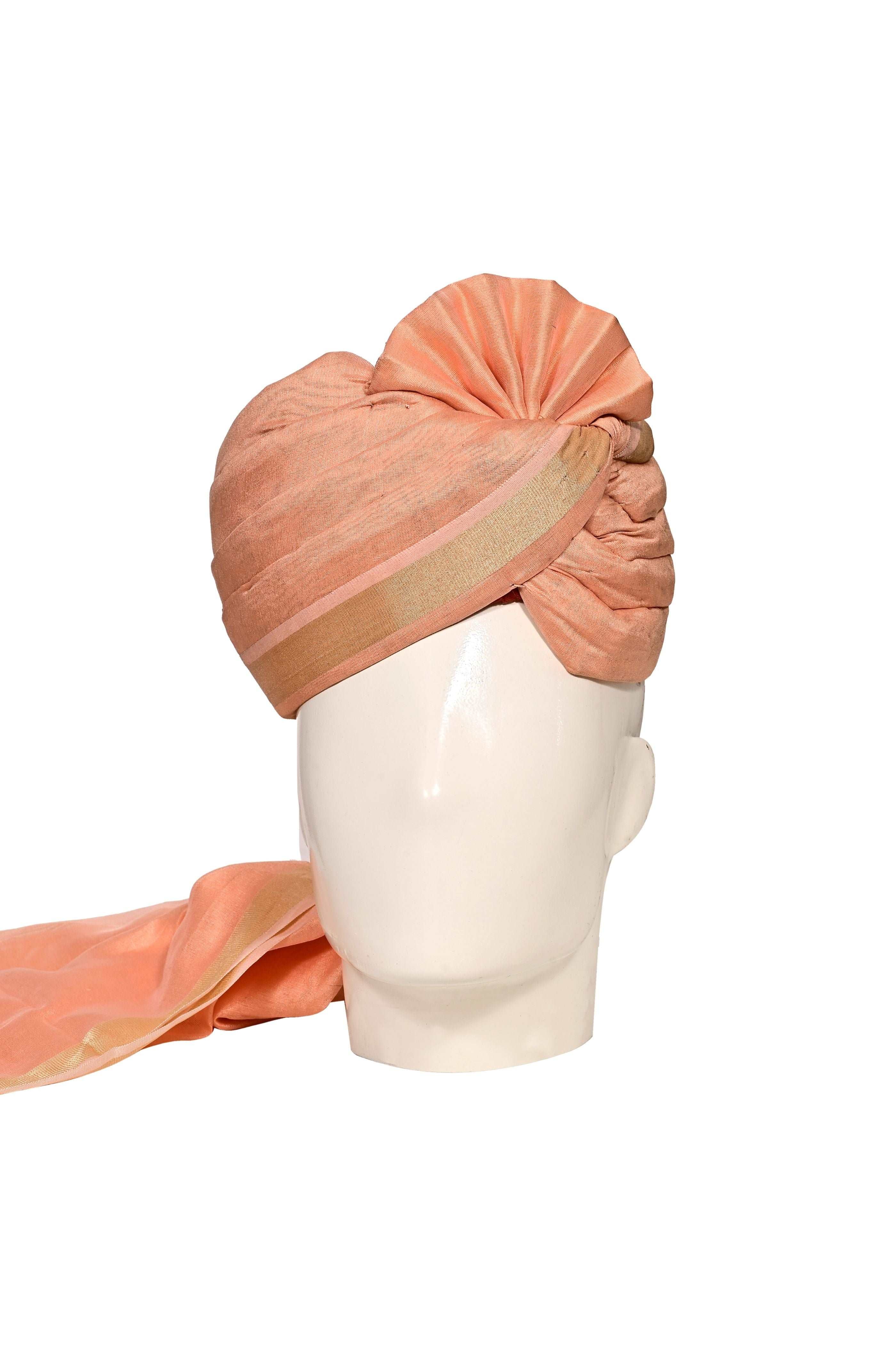 Traditional Readywear Chaderi Silk  Lining   Pheta (Turban Safa) For Men For Wedding/marriage And Traditional Function