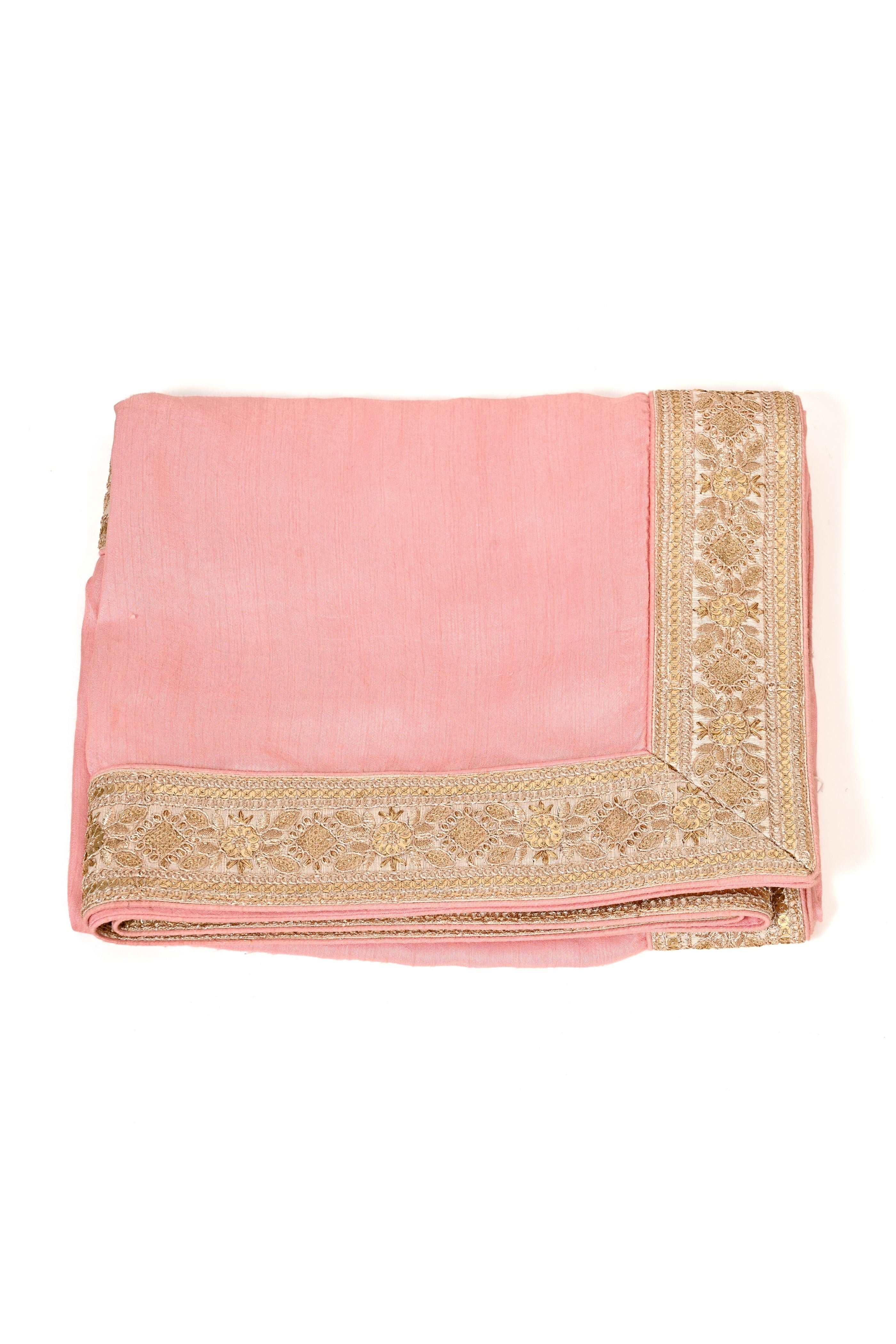 Peach Silk Stitched Handwork Border Safa/turban/pagri/pheta   Pheta (Turban Safa) And Dupatta For Men For Wedding/marriage And Traditional Function