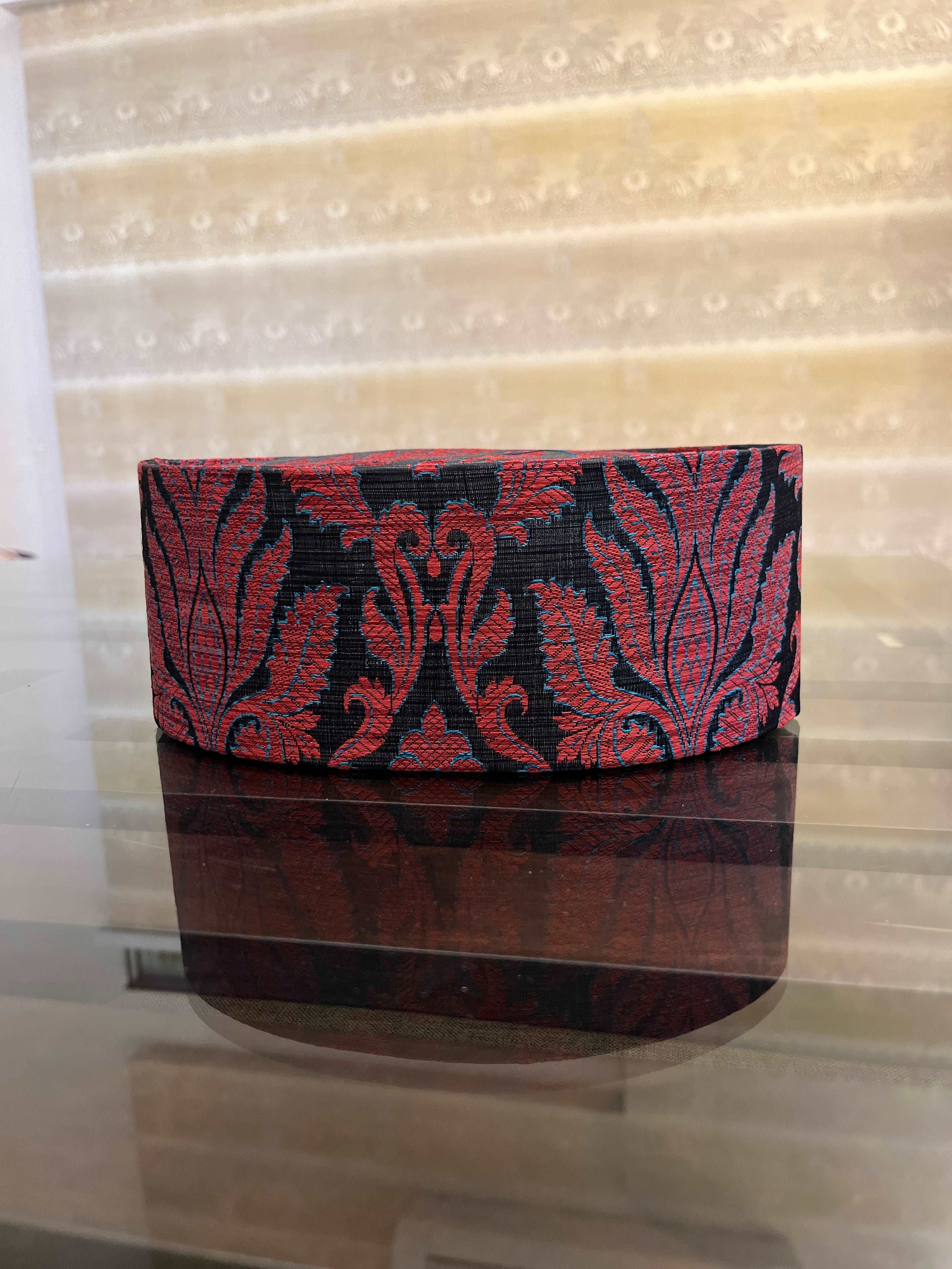 African Kente Kufi Hat, Kofi Hat, Ankara Cap, African Men Hat, Choir, Black History Month Men Accessory