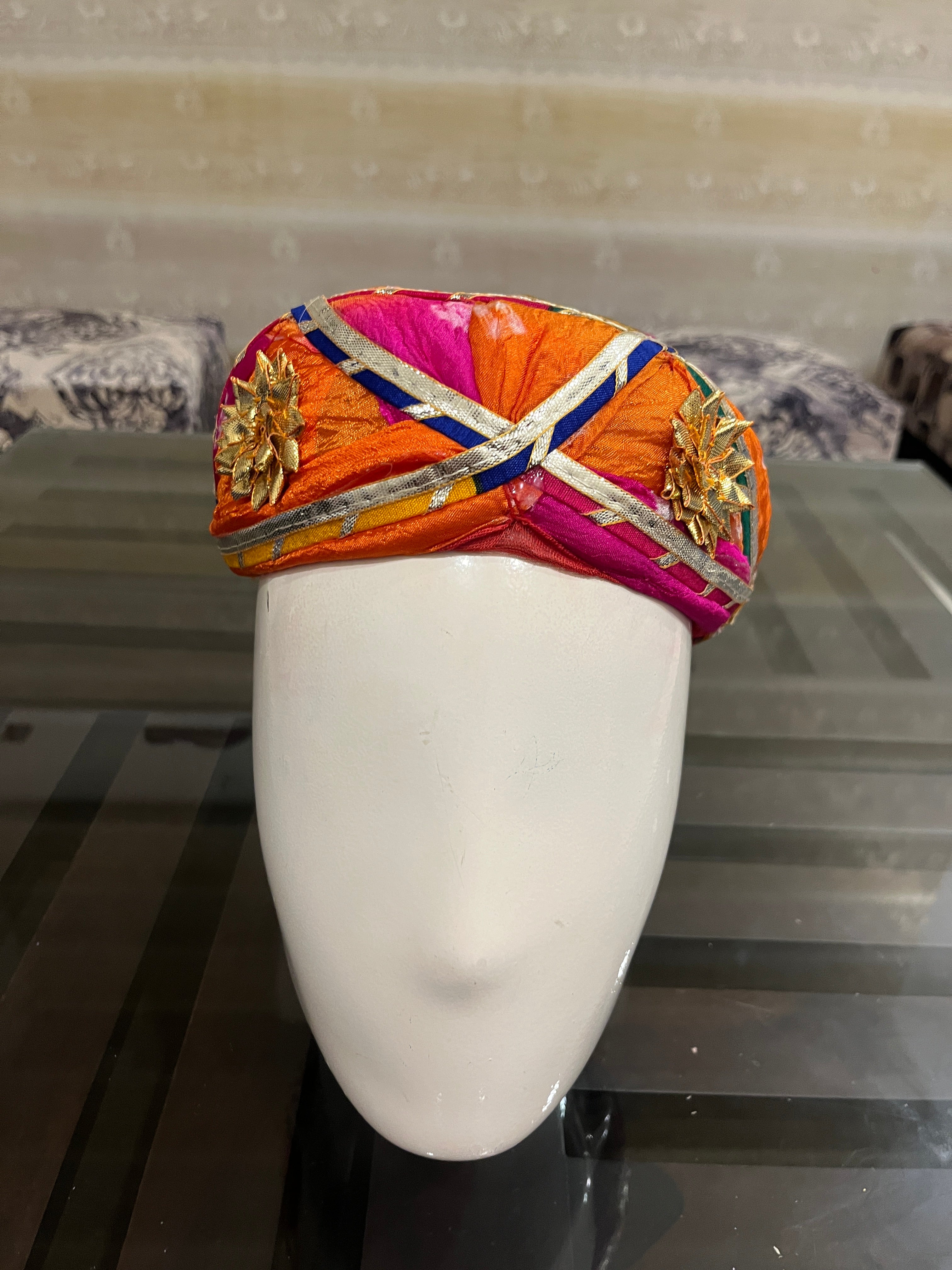 Traditional Colourful  Safa/ Turban/ Pheta/pagri   Pheta free size
