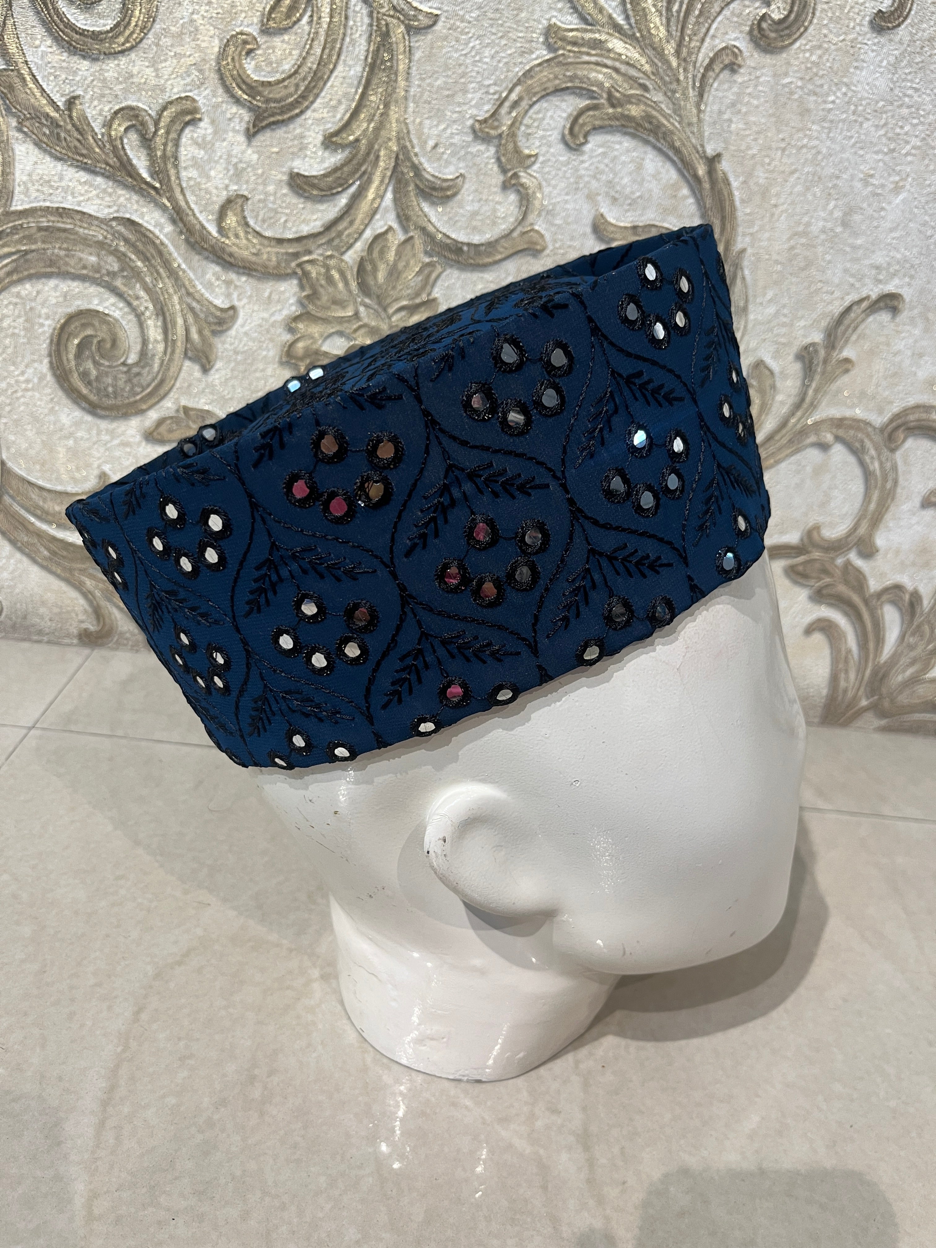 African Kente Kufi Hat, Kofi Hat, Ankara Cap, African Men Hat, Choir, Black History Month Men Accessory