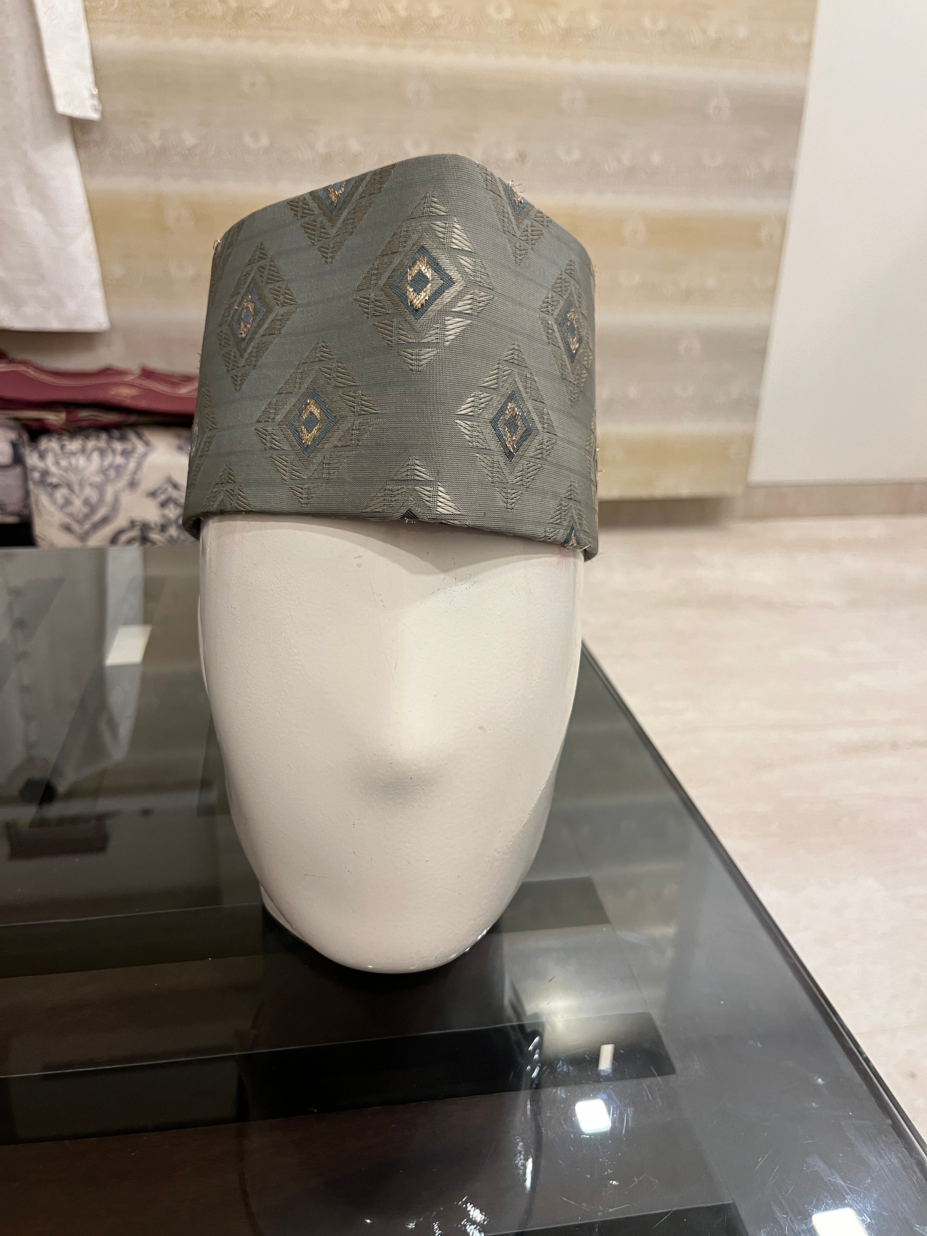 African Kente Kufi Hat, Kofi Hat, Ankara Cap, African Men Hat, Choir, Black History Month Men Accessory