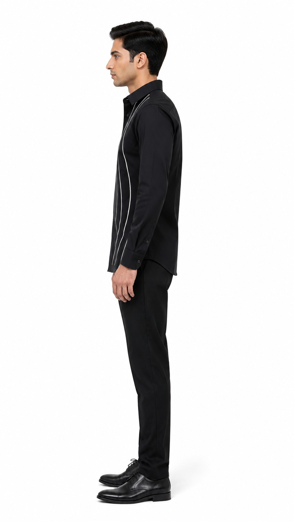 Designer Shirt for Men | Lachka Fabric | Party, Sangeet, Cocktail & Wedding Guest Shirt | RichArt