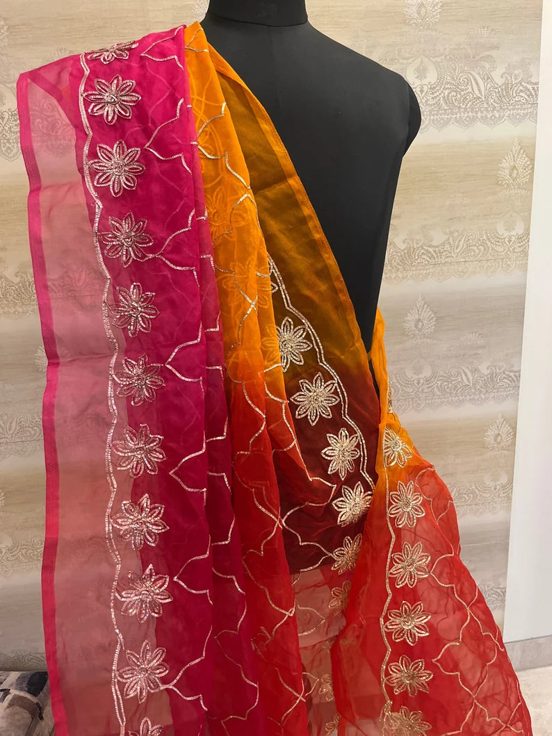 Lehriya Wedding dupatta
