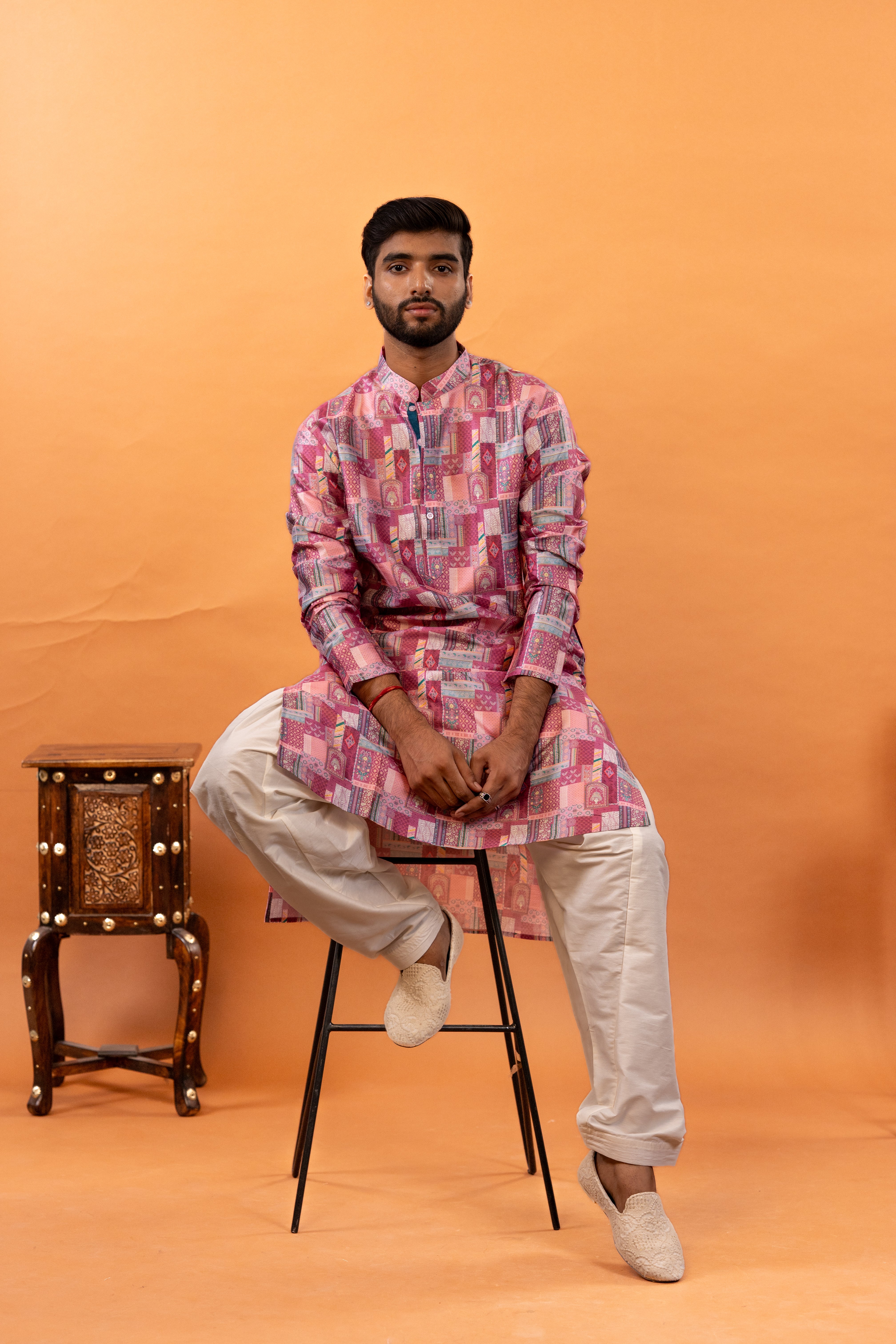 Mens Kurta & Pants Set | Festive Outfit for men | Groom or Groomsmen outfit