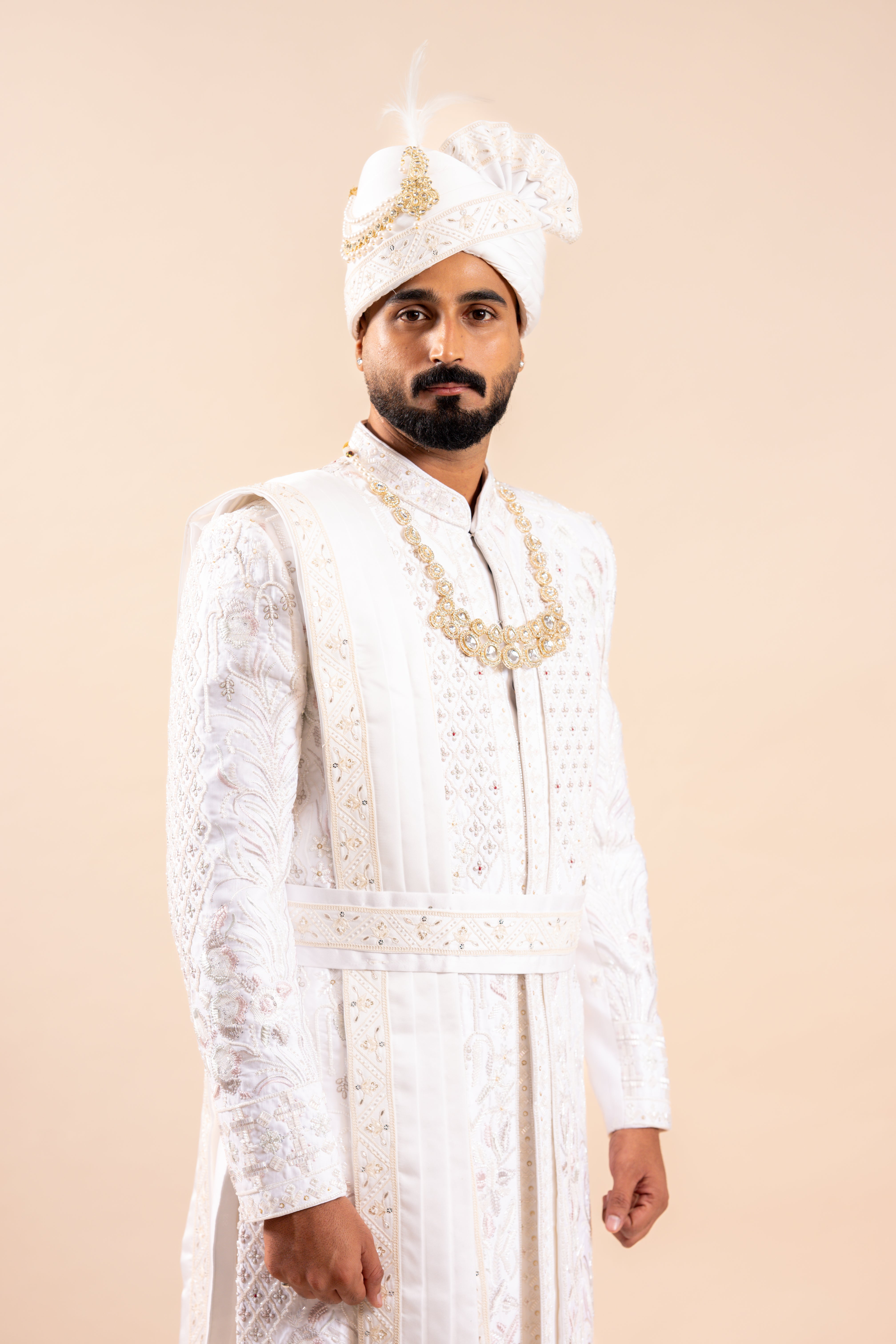 Men's wedding Sherwani full set | groom and Groomsmen outfit | Indian/Pakistani Sherwani | wedding dress for men