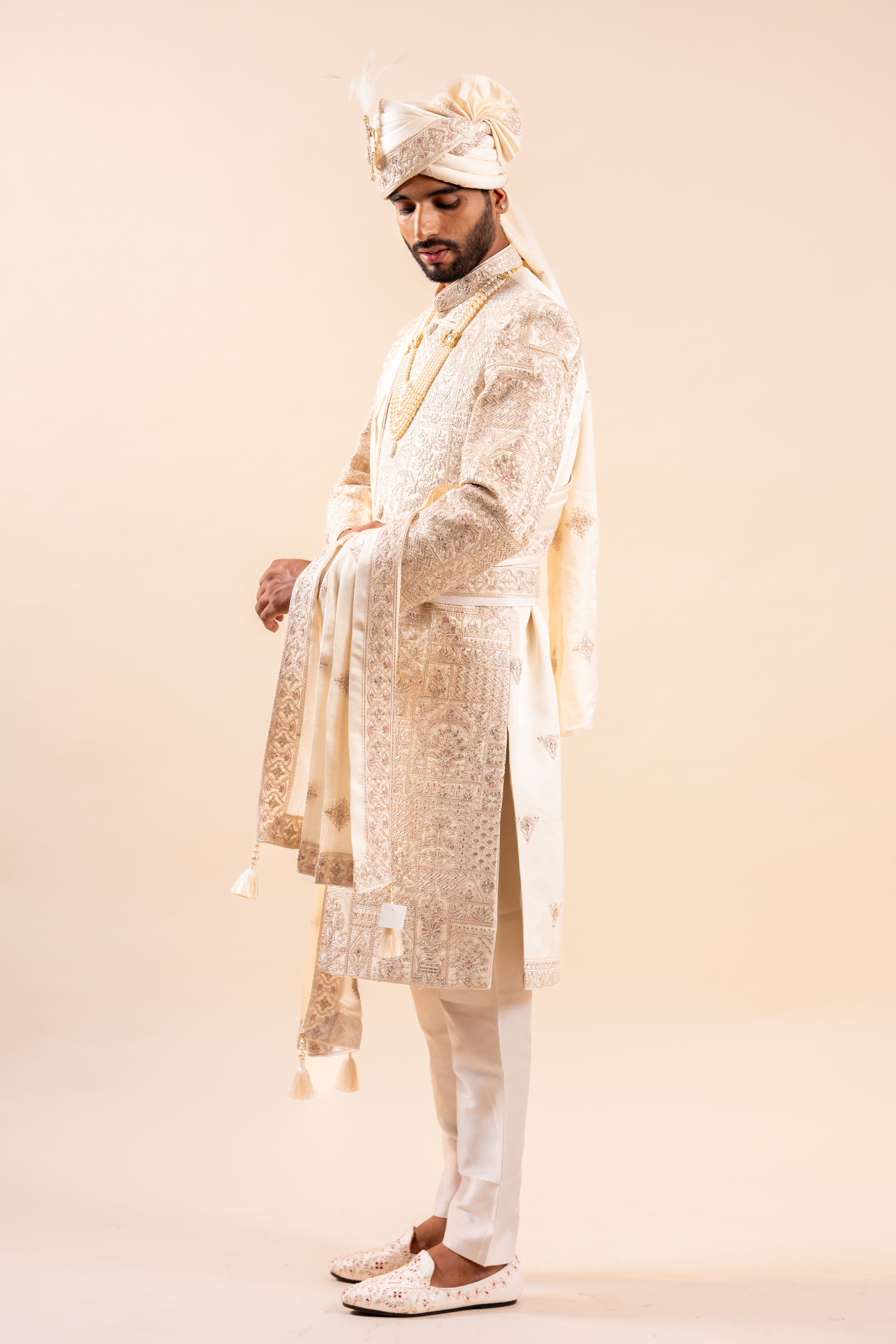 Men's wedding Sherwani Set | groom outfit | indian pakistani wedding dress for men
