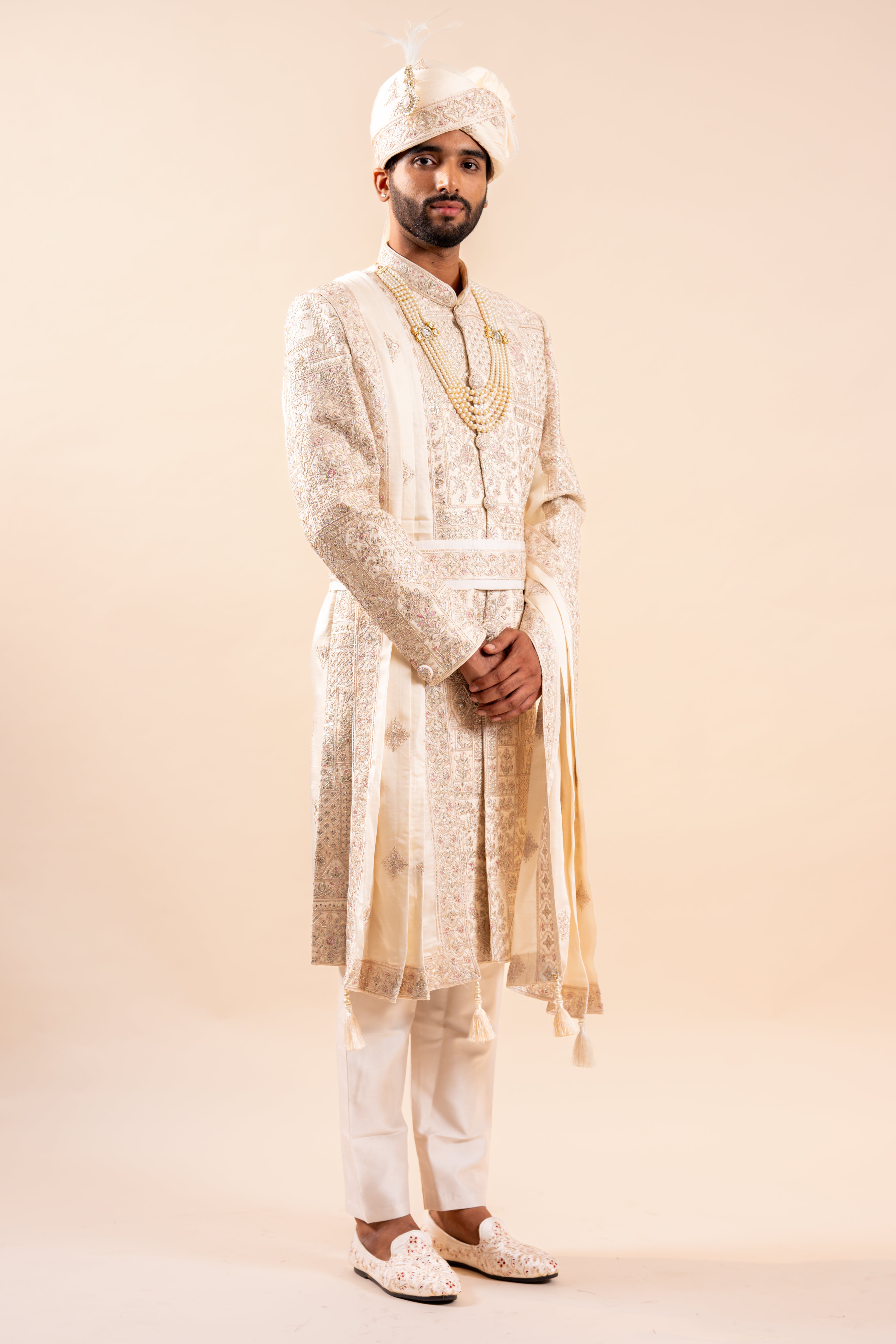 Men's wedding Sherwani Set | groom outfit | indian pakistani wedding dress for men
