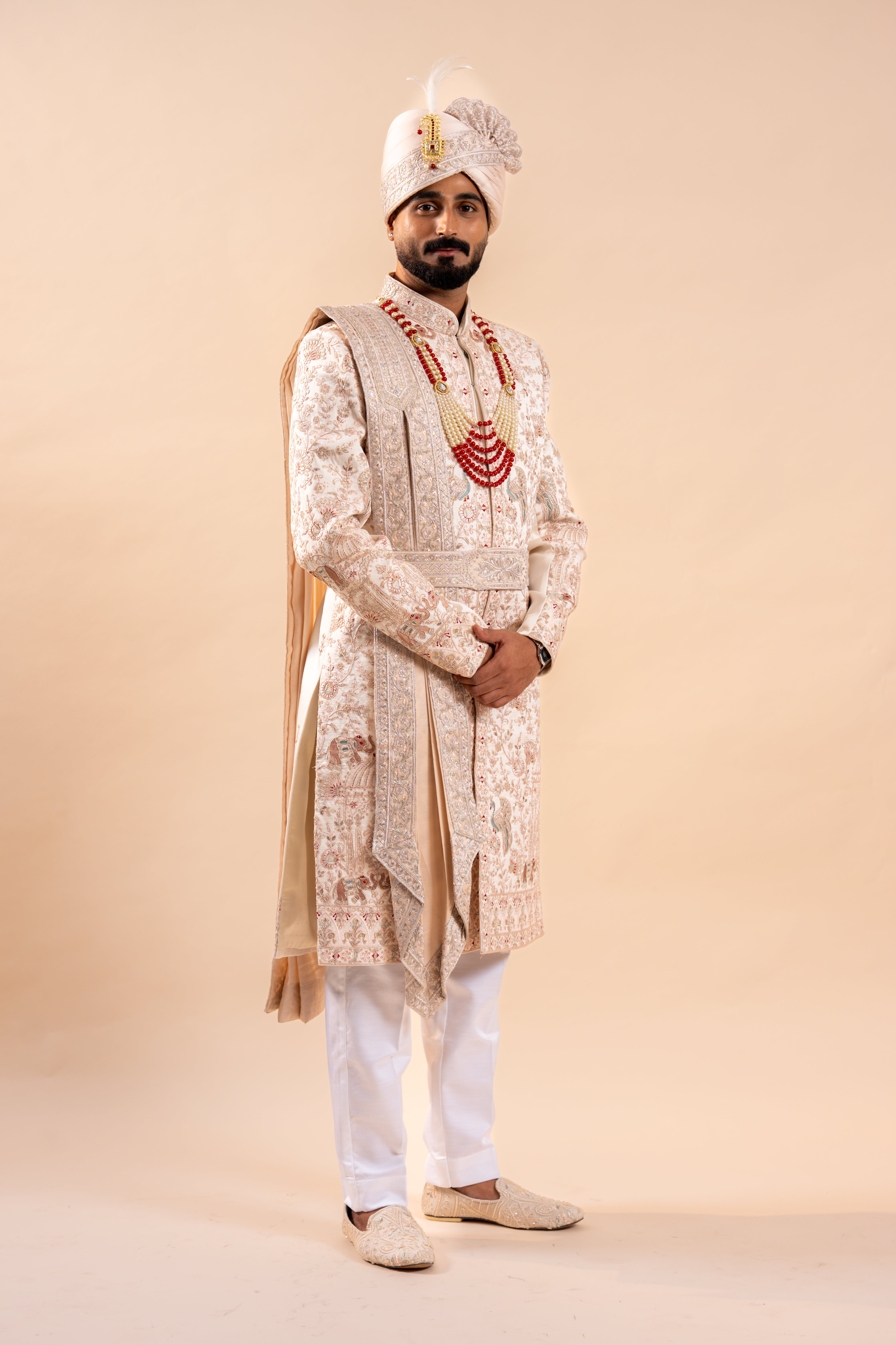 Men's wedding Sherwani Set | groom outfit | indian pakistani wedding dress for men