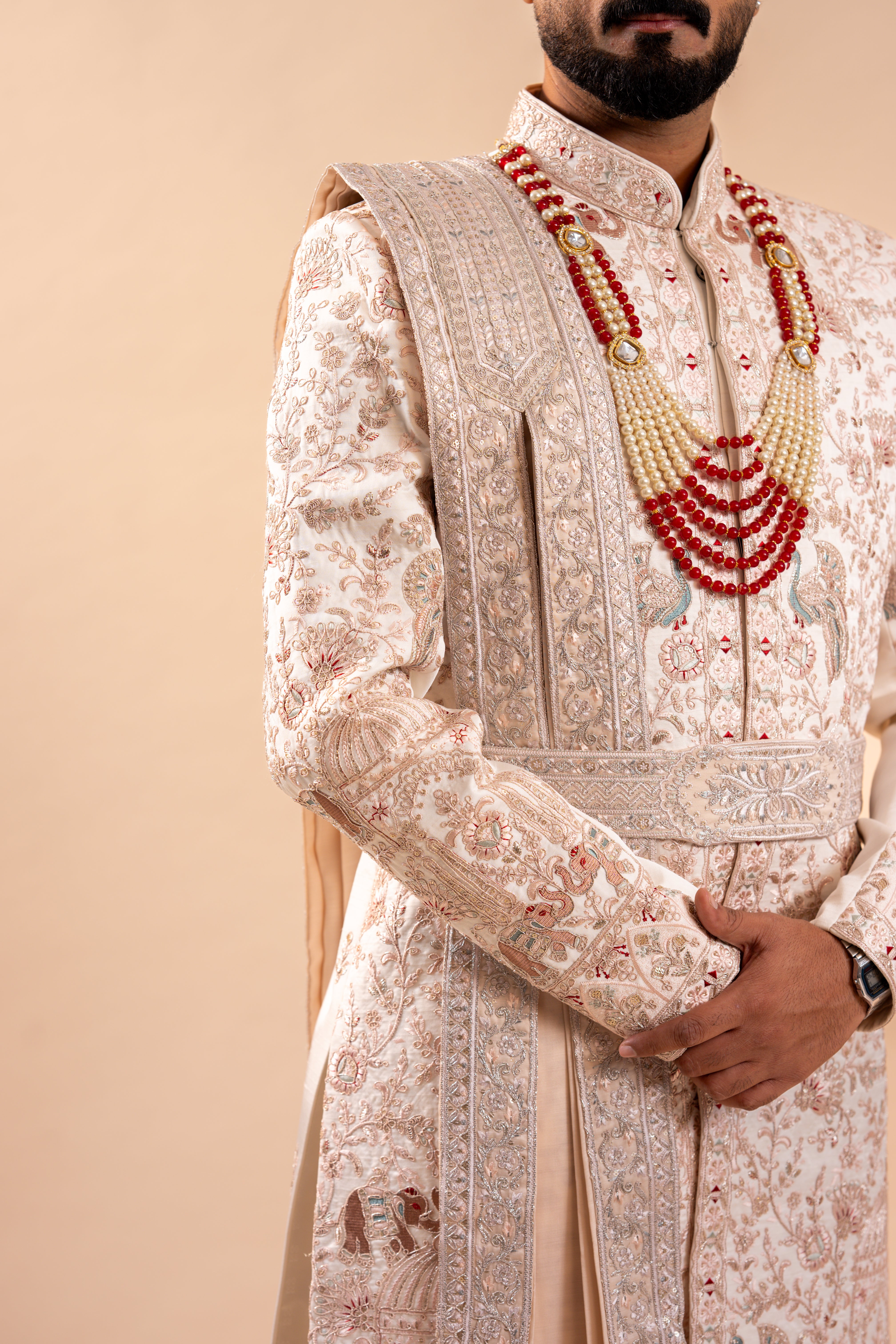 Men's wedding Sherwani Set | groom outfit | indian pakistani wedding dress for men