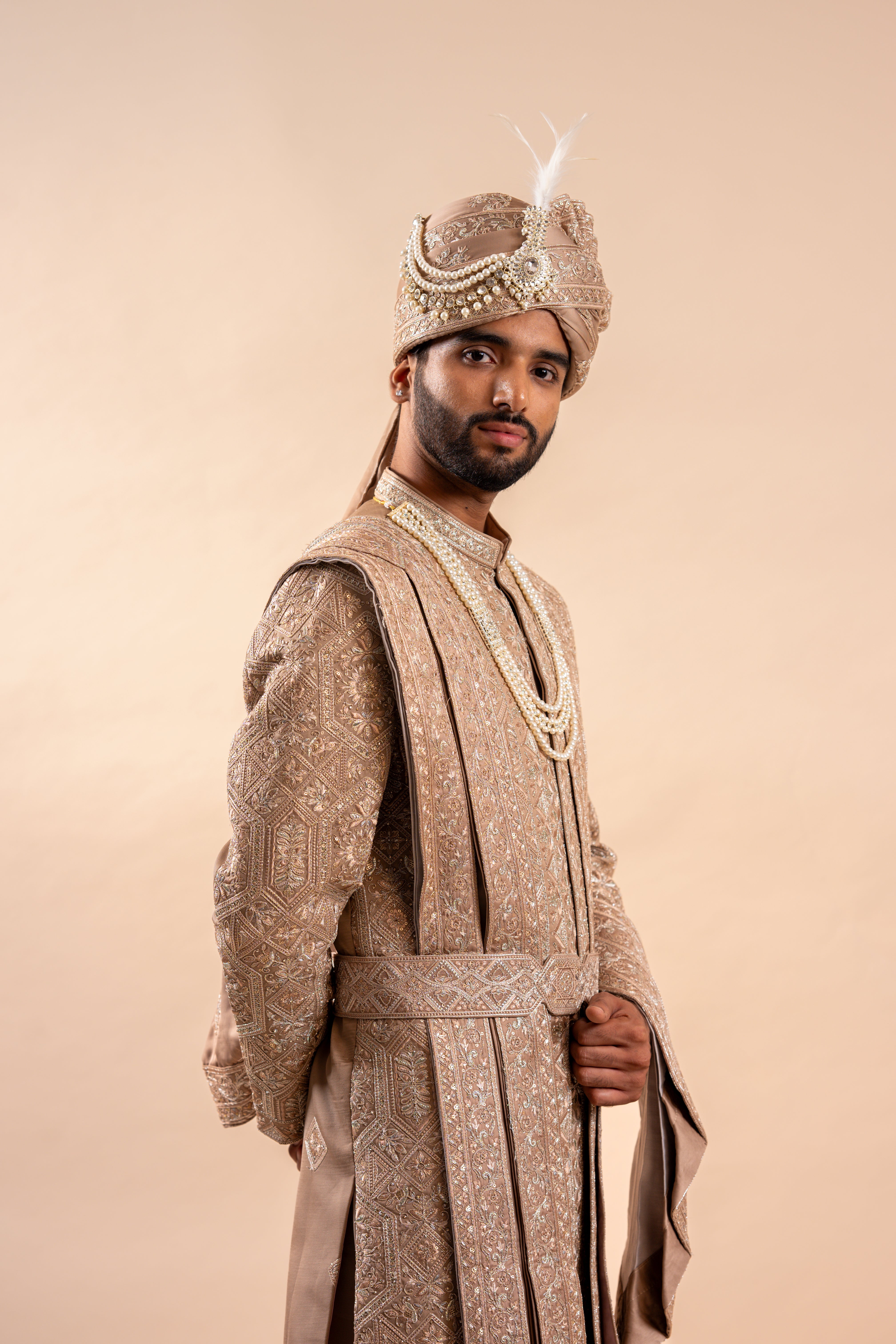 Men's wedding Sherwani Set | groom outfit | indian pakistani wedding dress for men