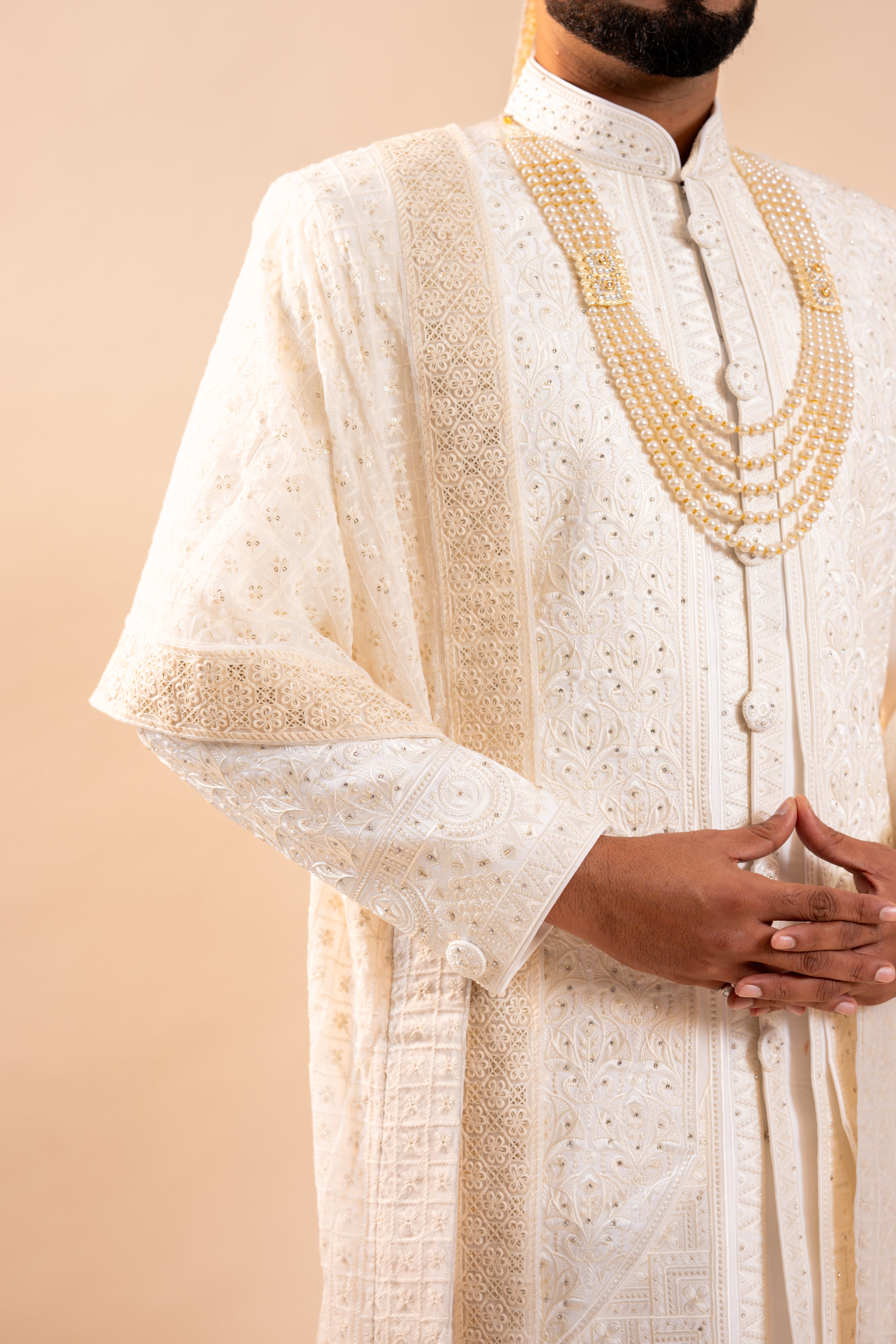 Men's wedding Sherwani full Set | groom outfit | indian pakistani wedding dress for men