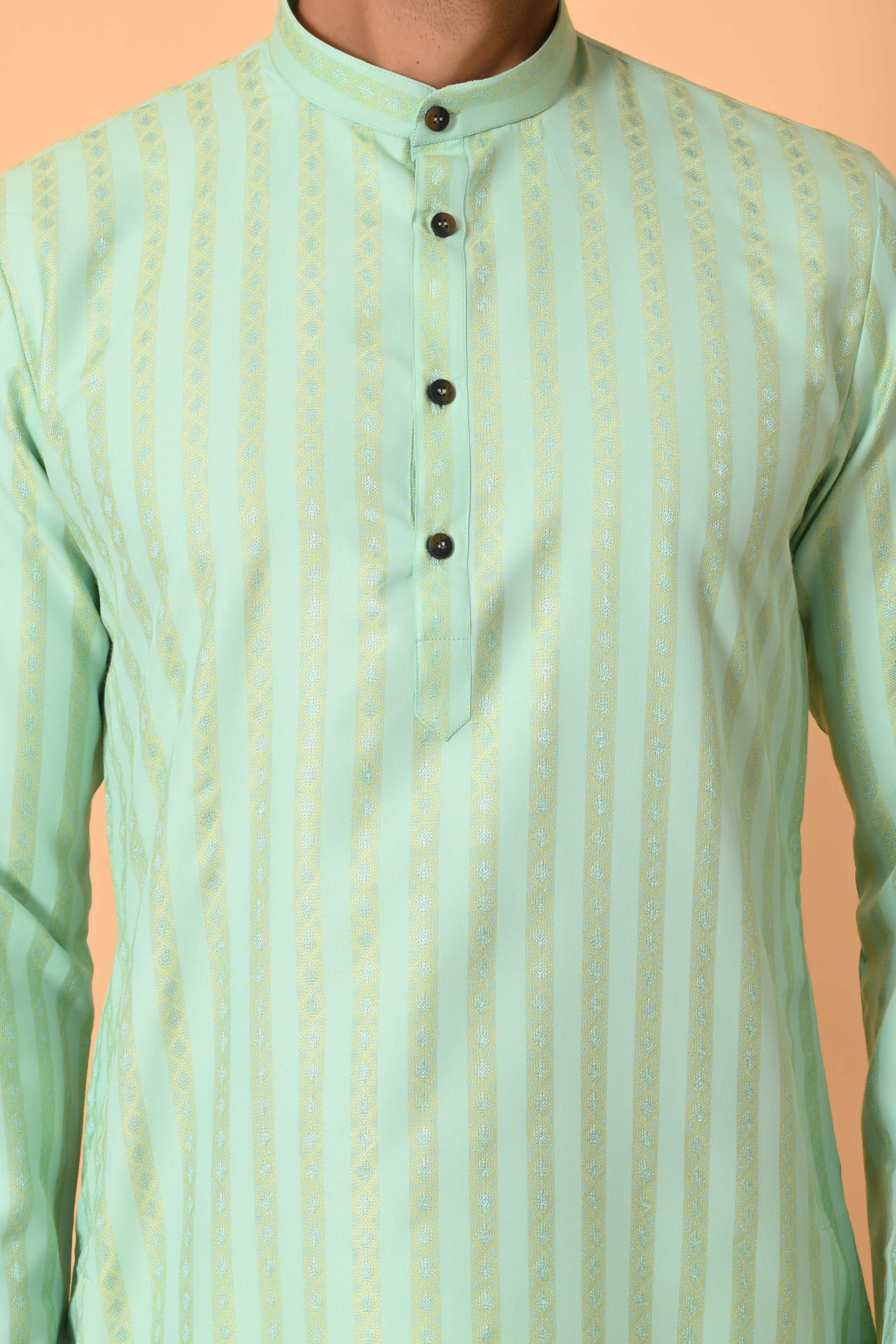sea green kurta set for men festive wedding Men Kurta Pajama, Kurta Churidar, Indian Wear