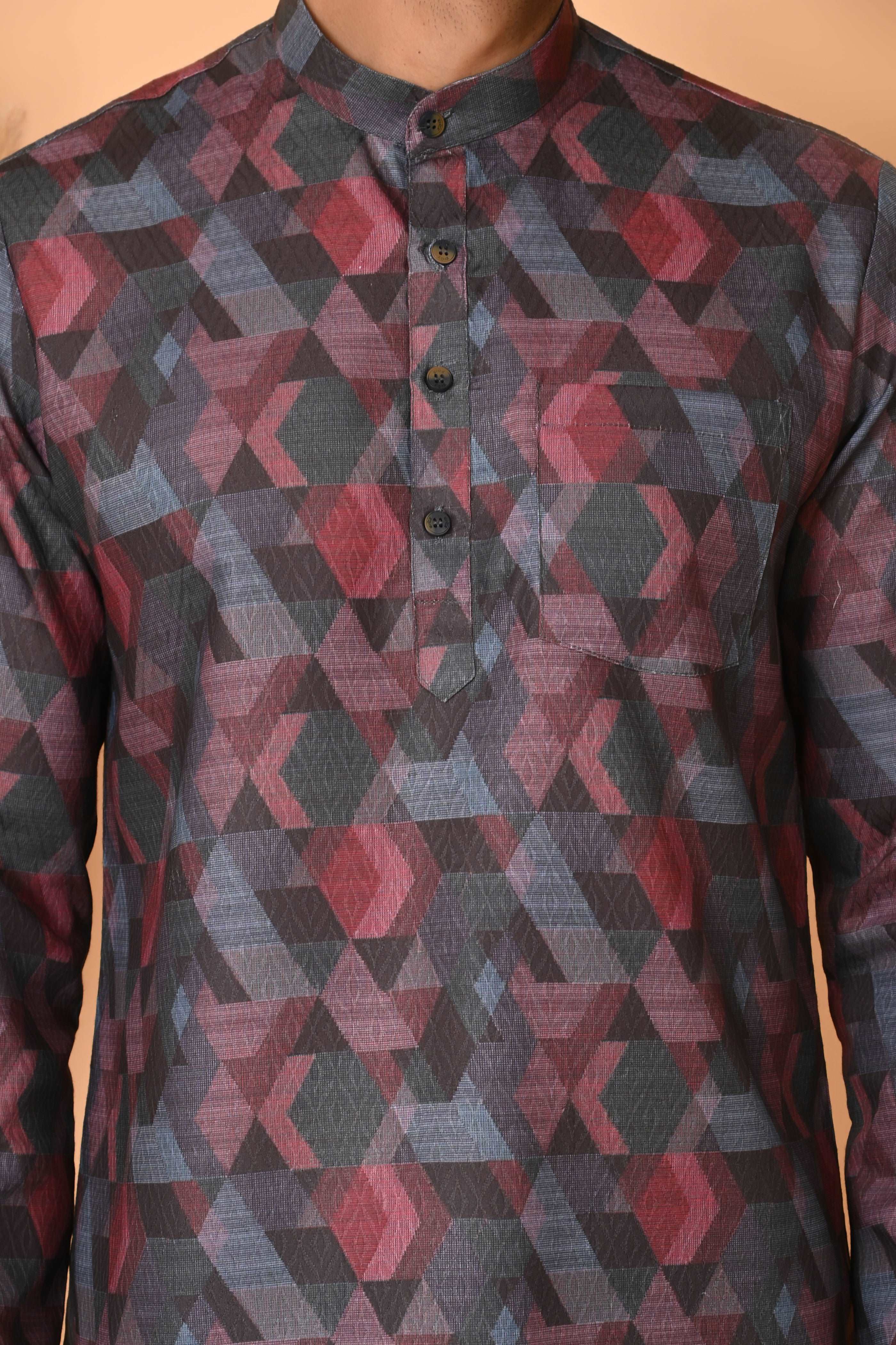 Mens short kurta for men , ethnic shirt tradtional wear,  kurta short length , kurta men