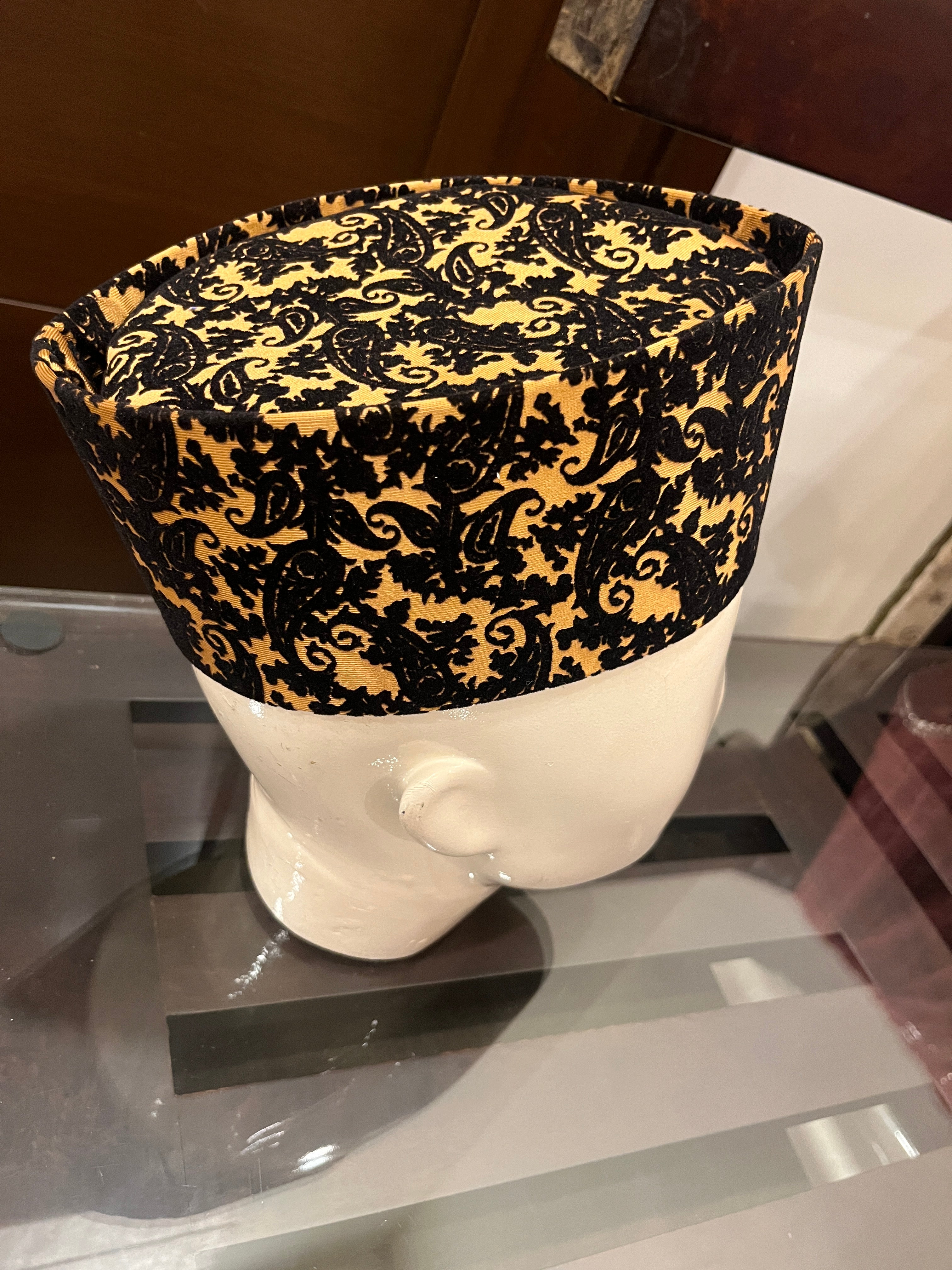 African Kente Kufi Hat, puja hat , Kofi Hat, Ankara Cap, African Men, Muslim hat