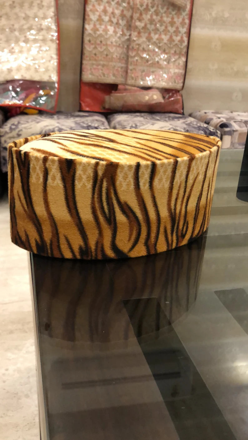 African Kente Kufi Hat, Kofi Hat, Ankara Cap, African Men Hat, Choir, Black History Month Men Accessory