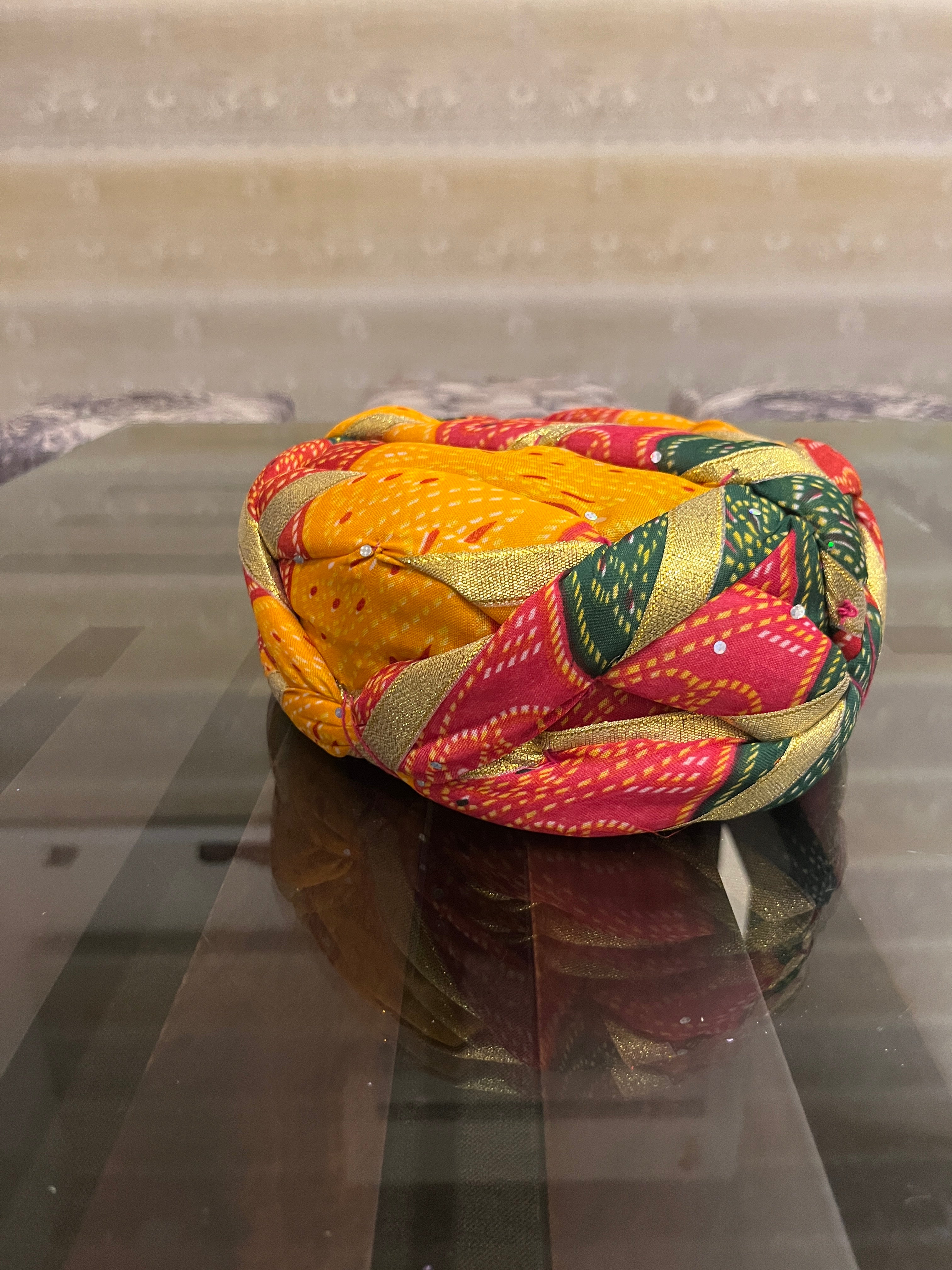 Traditional Colourful  Safa/ Turban/ Pheta/pagri   Pheta free size