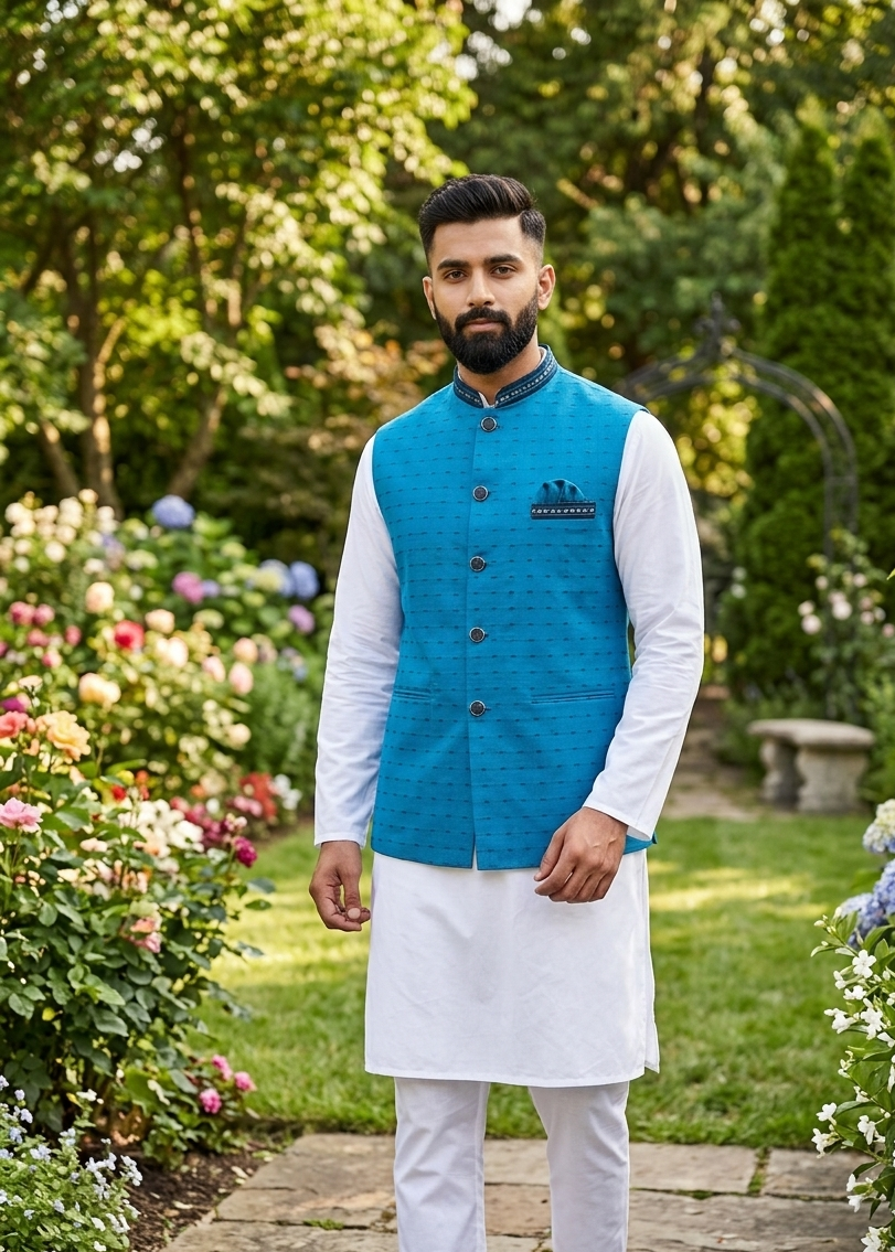 Nehru Jacket For Men | Modi Jacket | Jodhpuri jacket | Wedding jacket for men | Groom or Groomsmen outfit | Festive outfit for men