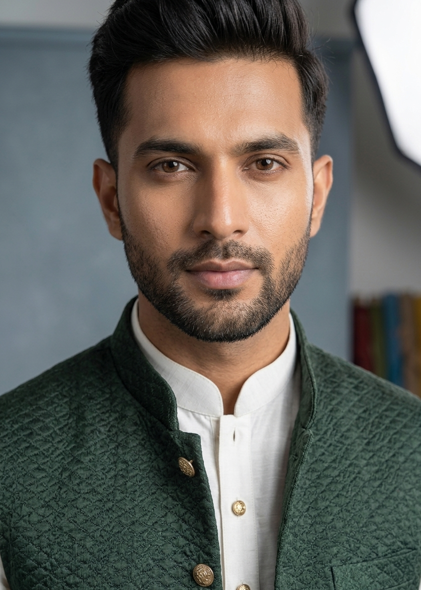 Quilted Nehru Jacket For Men | modi jacket | bandgala sleevless jacket