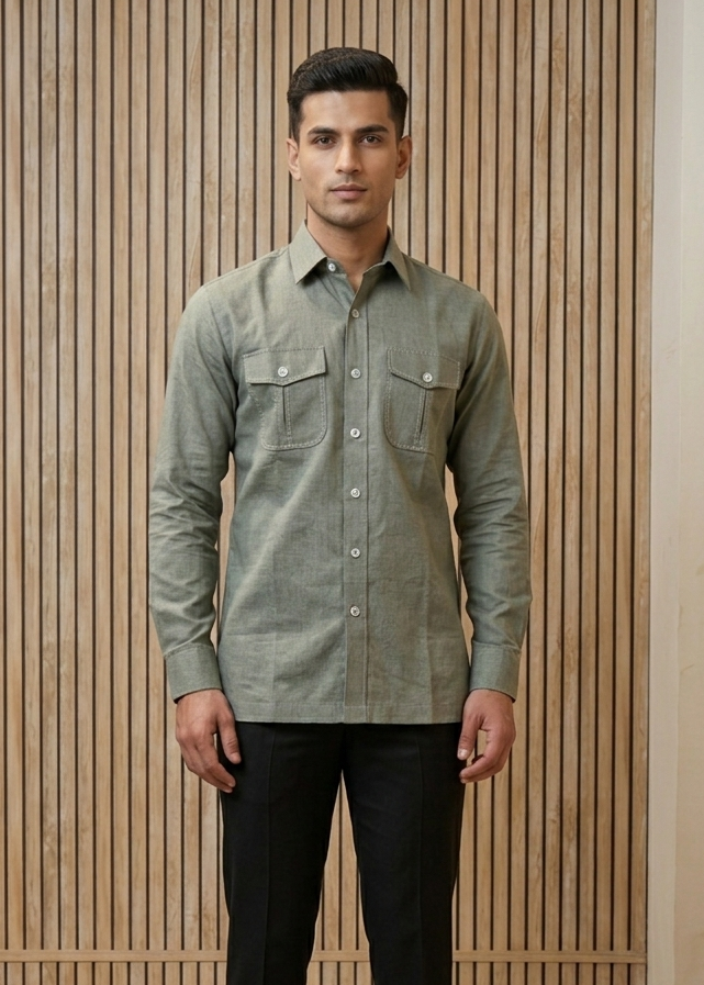 Linen Safari shirts for men |  summer wedding outfit for men | resort wear | beach wear | beach wedding outfit