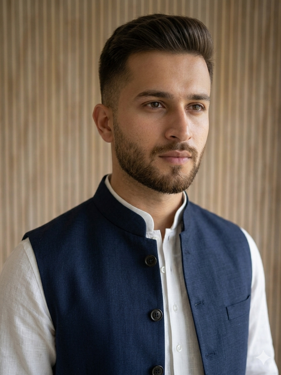 Plain Linen Nehru Jacket For Men | modi jacket | Summer outfit for wedding and festivals