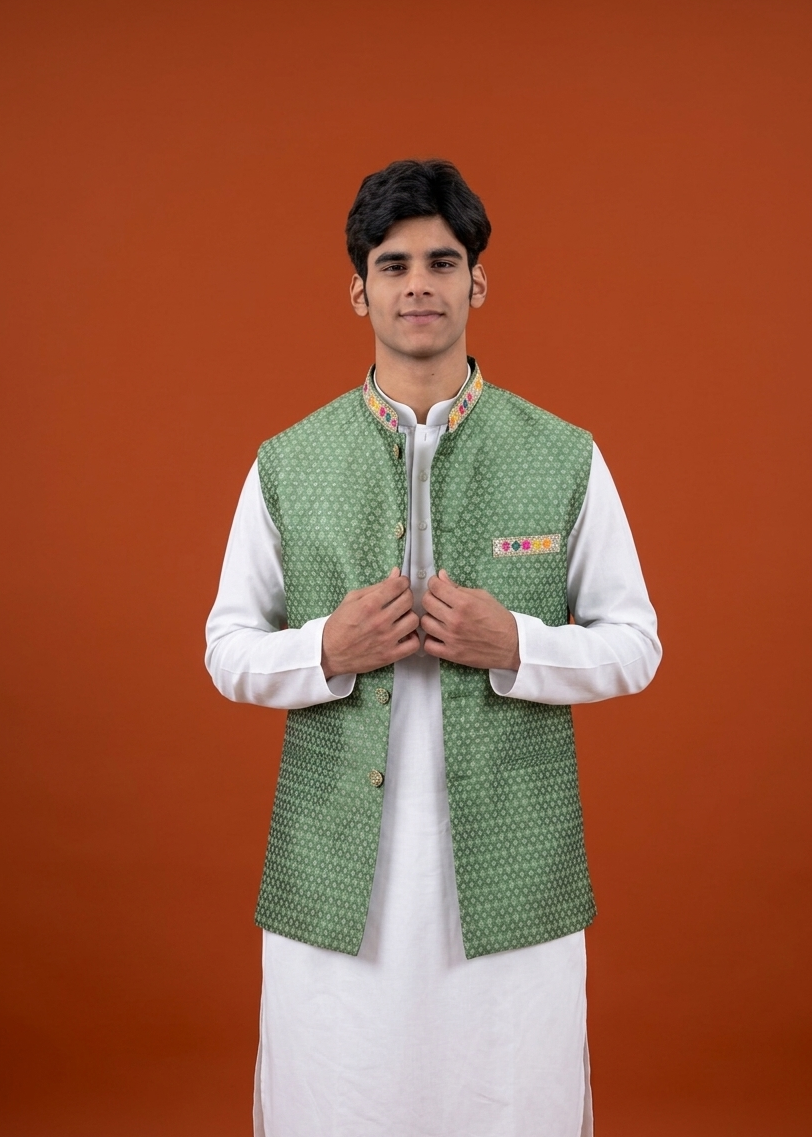 Nehru Jacket For Men | Modi Jacket | Jodhpuri jacket | Wedding jacket for men | Groom or Groomsmen outfit | Festive outfit for men