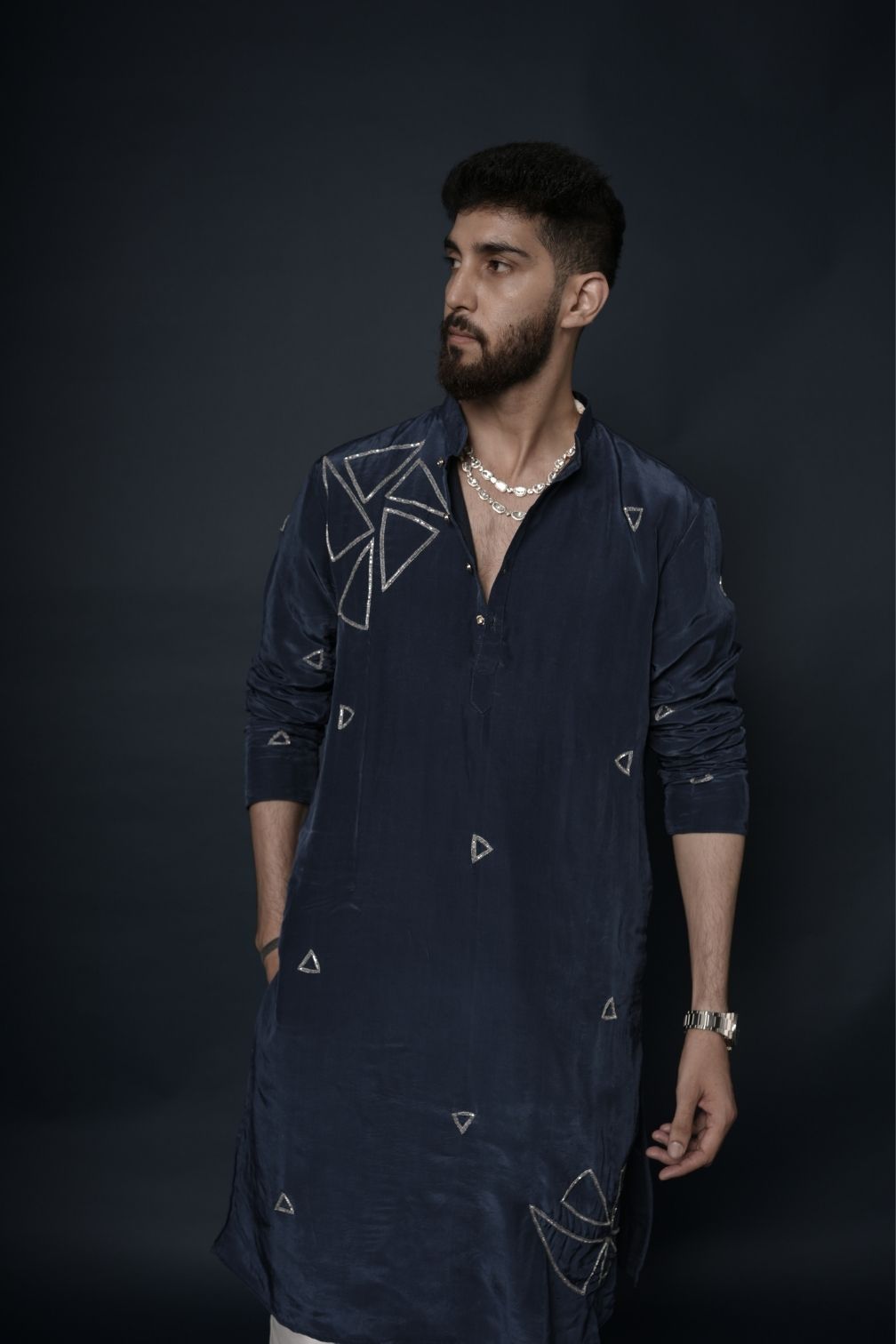 Handwork Mens Kurta & Pants Set | Festive Outfit for men | Wedding wear for men | kurta for groom or groomsmen