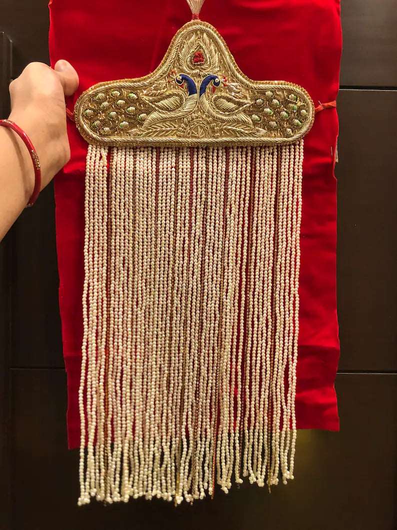 Sehra - Straight style | Men’s kalgi | Punjabi sikh Pakistani Indian headpiece